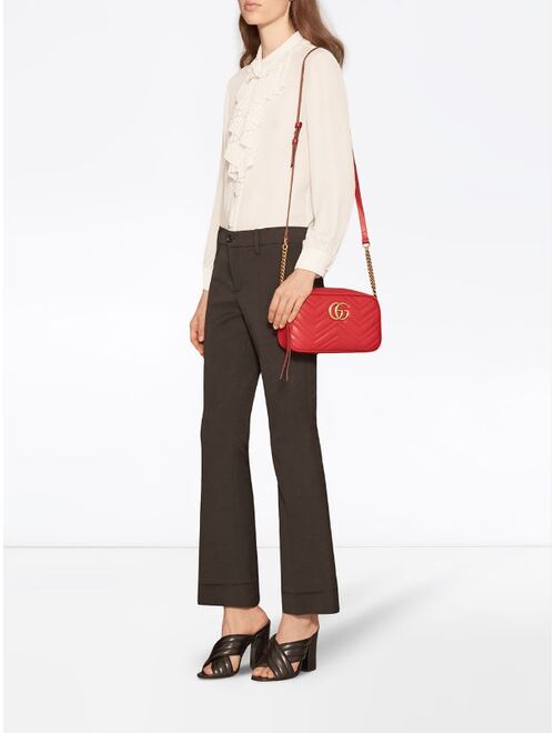 GUCCI Marmont small matelass shoulder bag redGucci