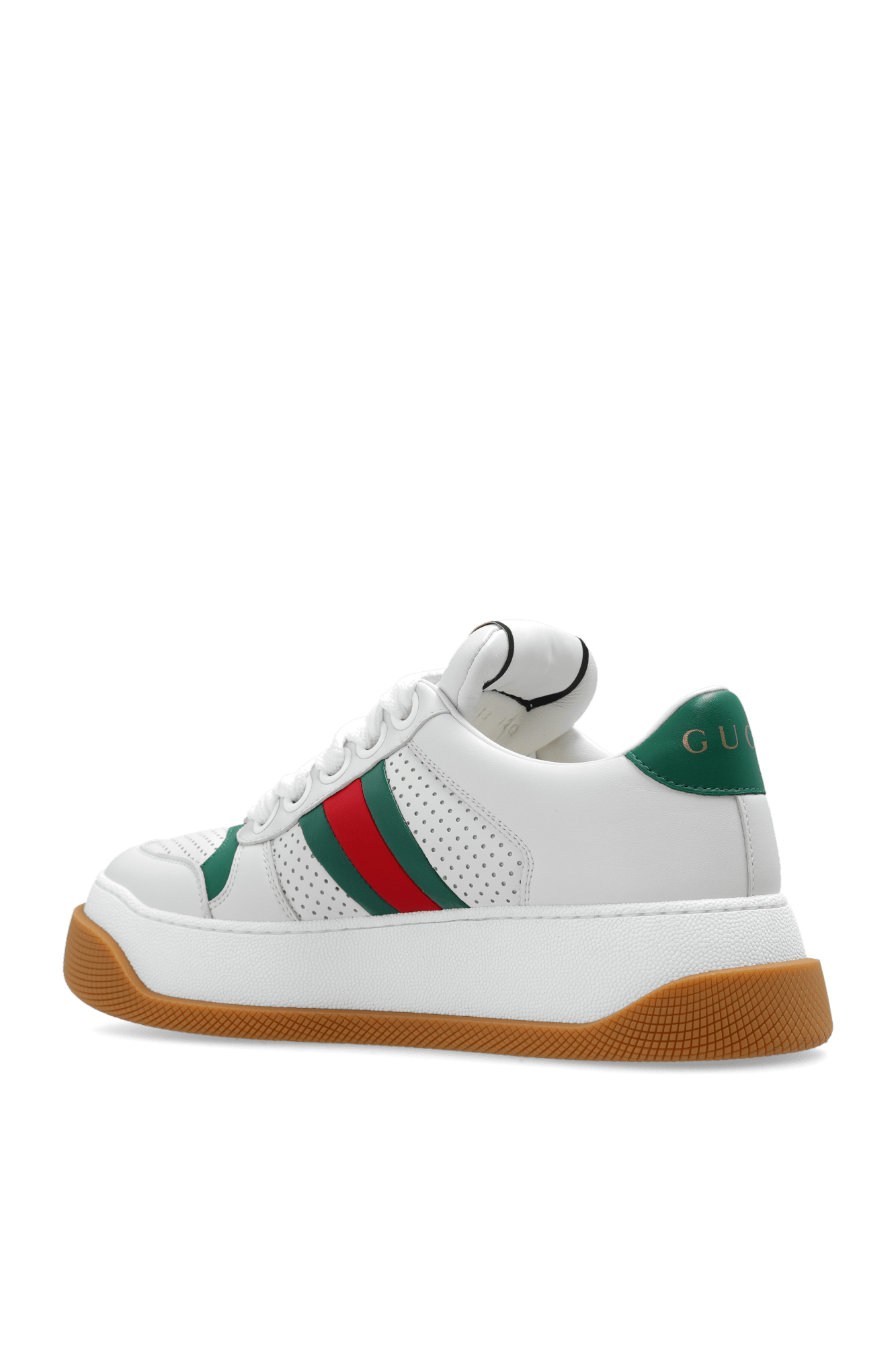 Gucci WHITE ‘Screener Trainer’ platform sneakersGucci