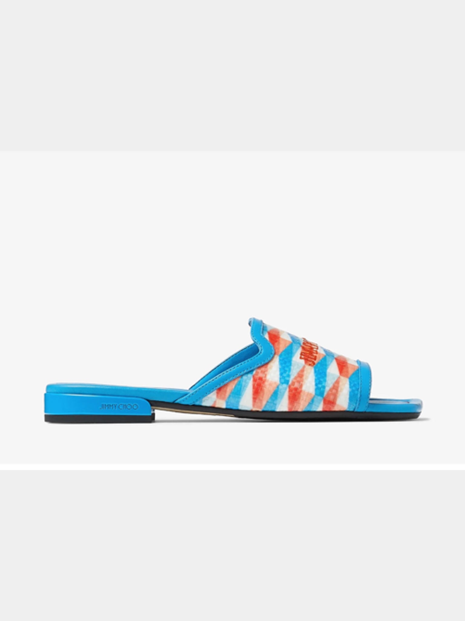 Jimmy Choo Nako Flat - Civ - SkyJimmy Choo