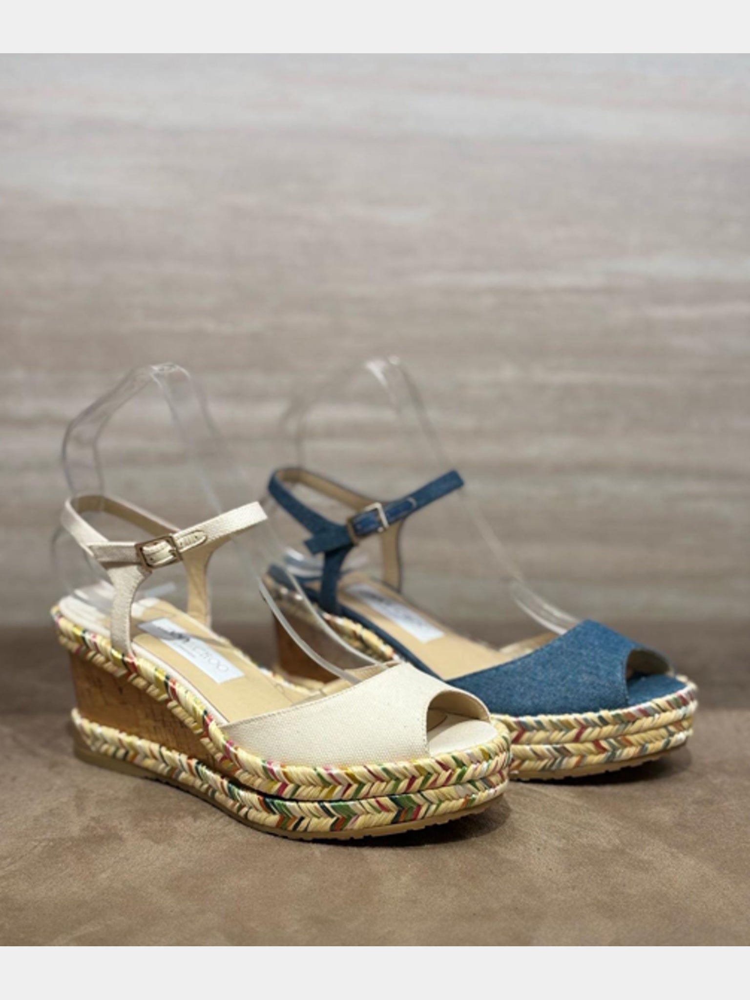 Jimmy Choo Perla 70 - Ocsr - Ecru/NaturalJimmy Choo