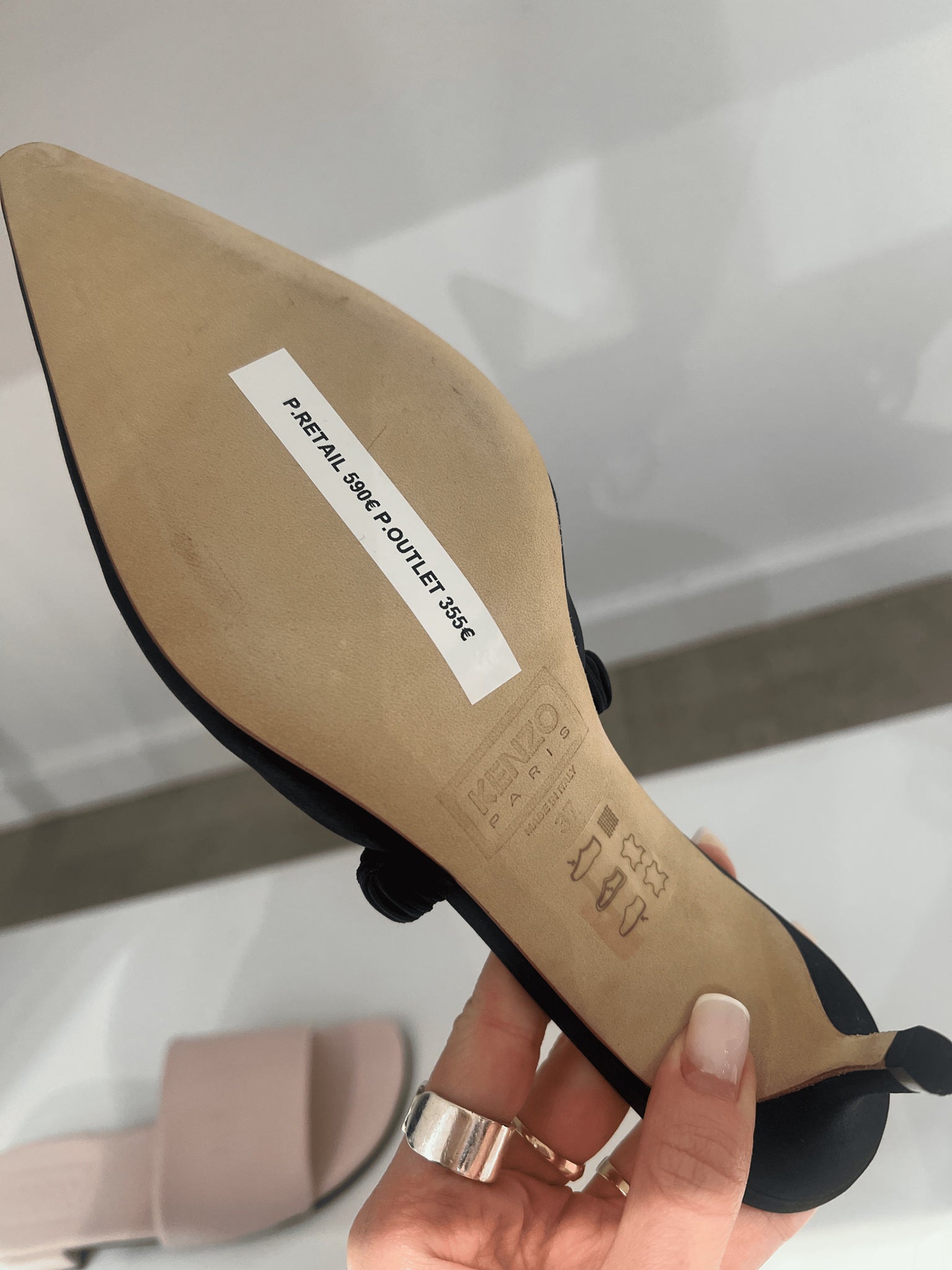 KENZO Damskie Buty CzarneKenzo