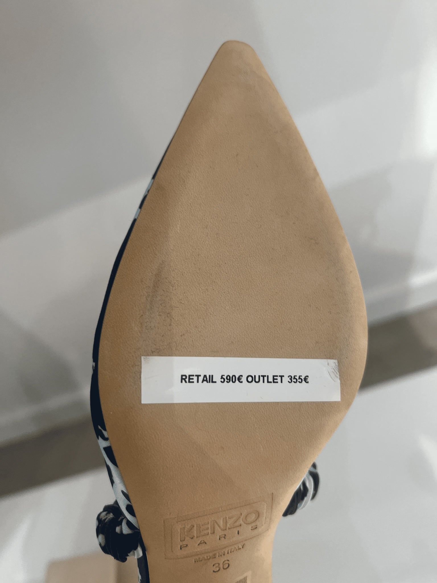 KENZO Damskie Szpilki NiebieskieKenzo