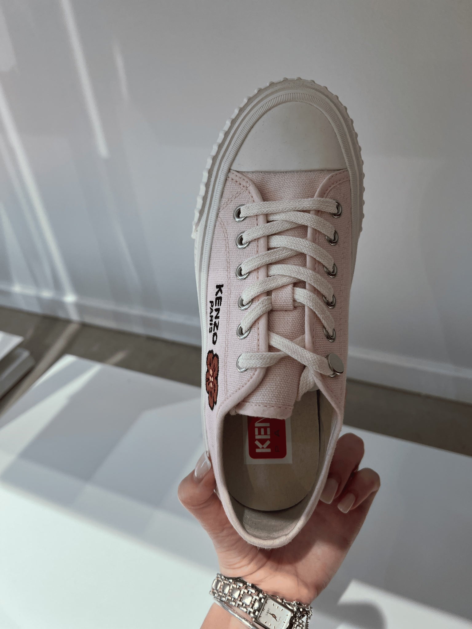 KENZO Różowe Damskie SneakersyKenzo