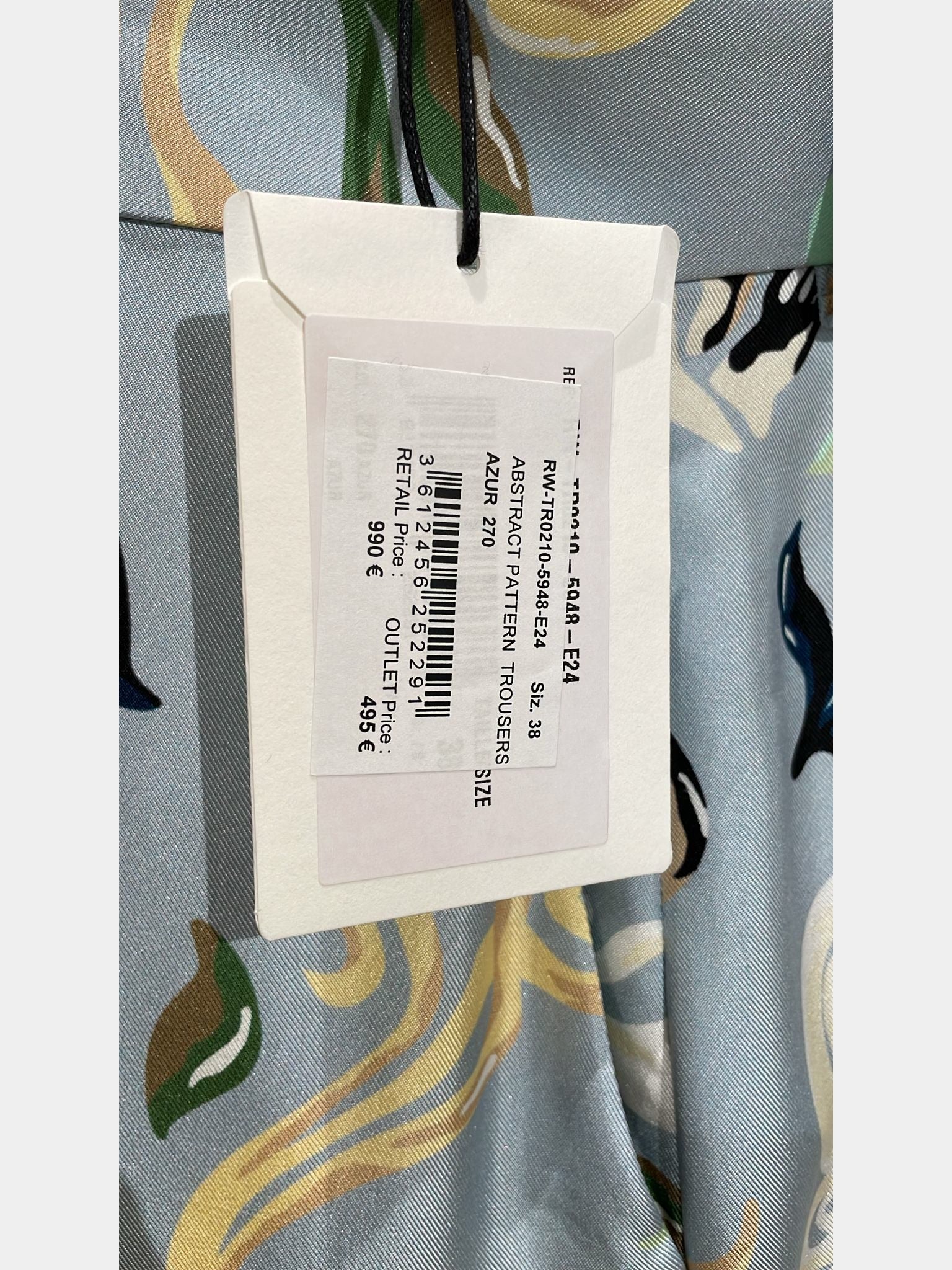 Lanvin Abstract Pattern TrousersLanvin