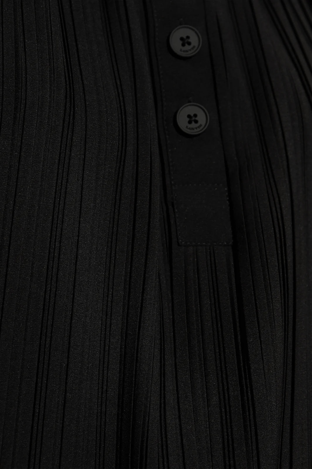 Lanvin Abstract - Print Pleated Sleeveless BlouseLanvin