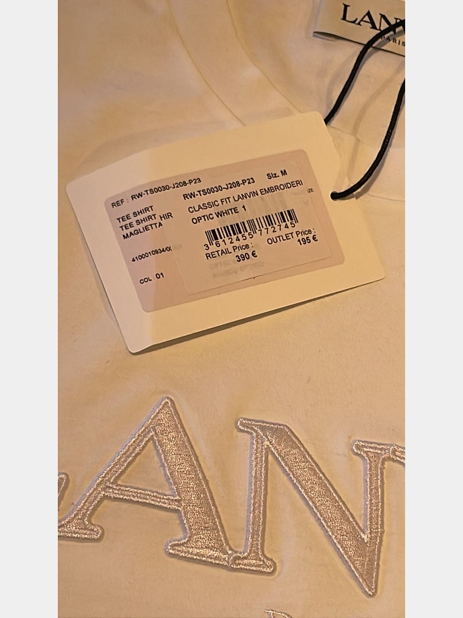 Lanvin Classic Fit Lanvin EmbroideriLanvin