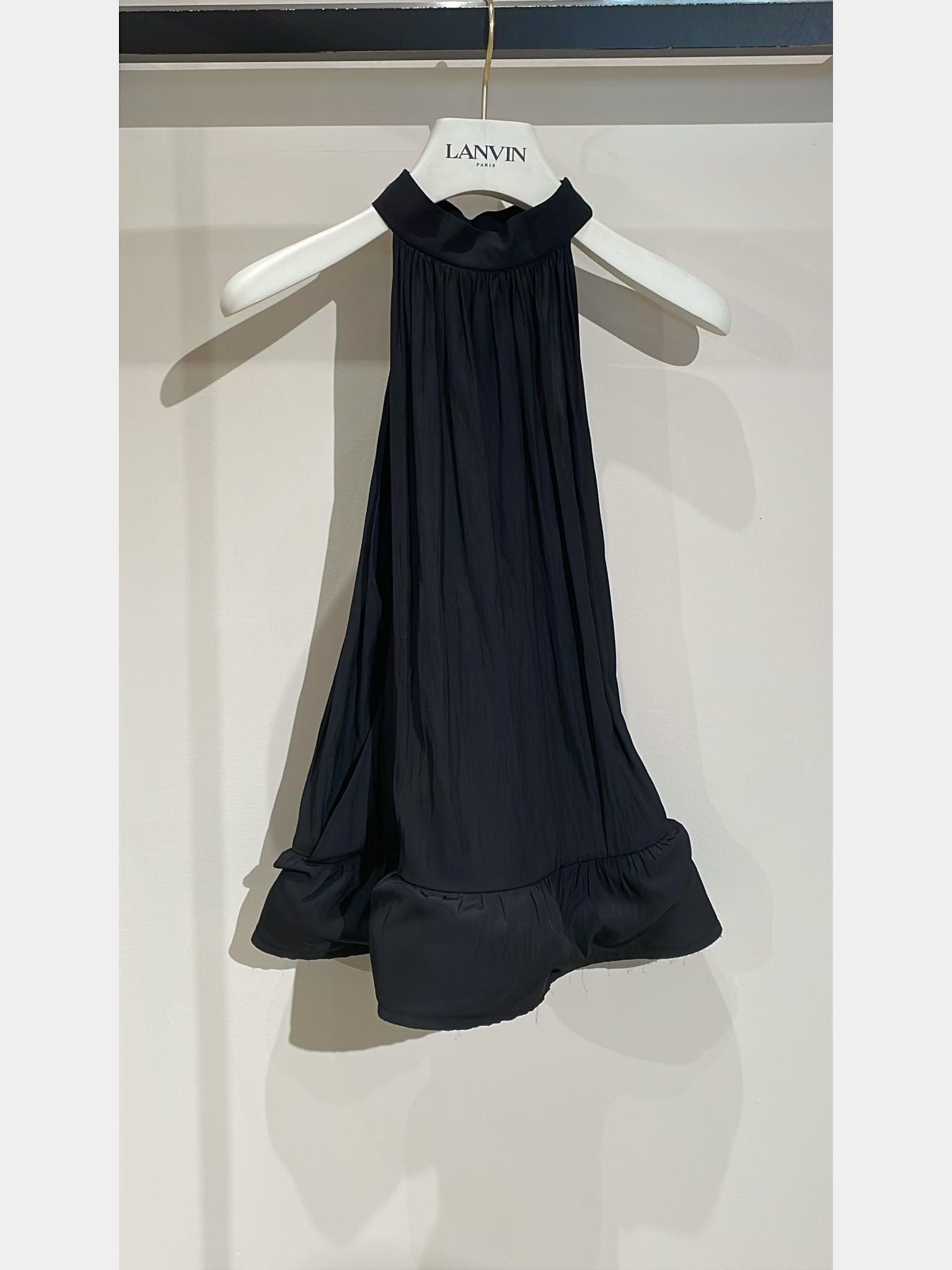 Lanvin Flare Halter Neck TopLanvin