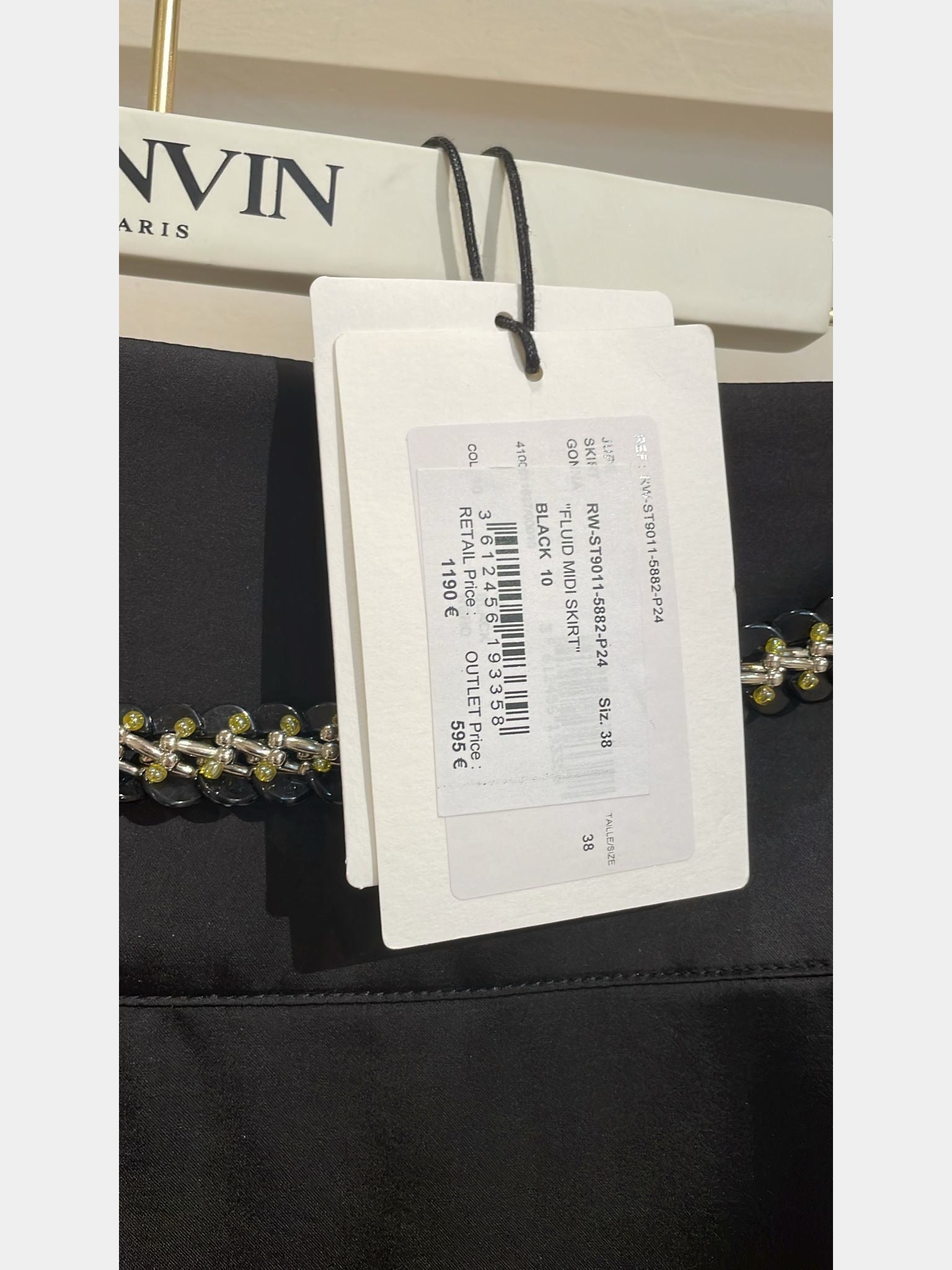 Lanvin Fluid Midi SkirtLanvin
