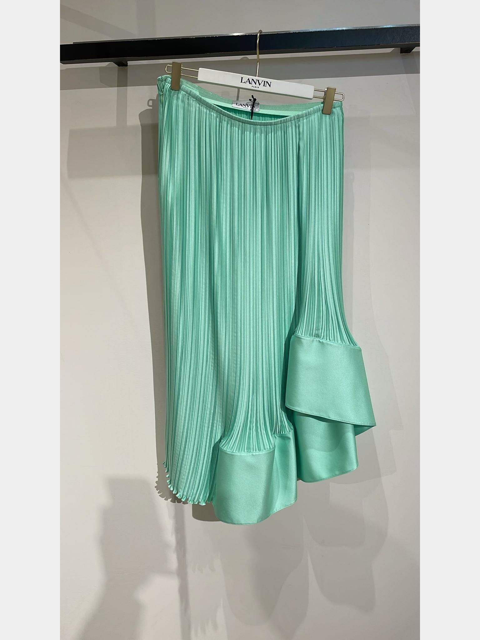 Lanvin Long Waterfall Effect SkirtLanvin