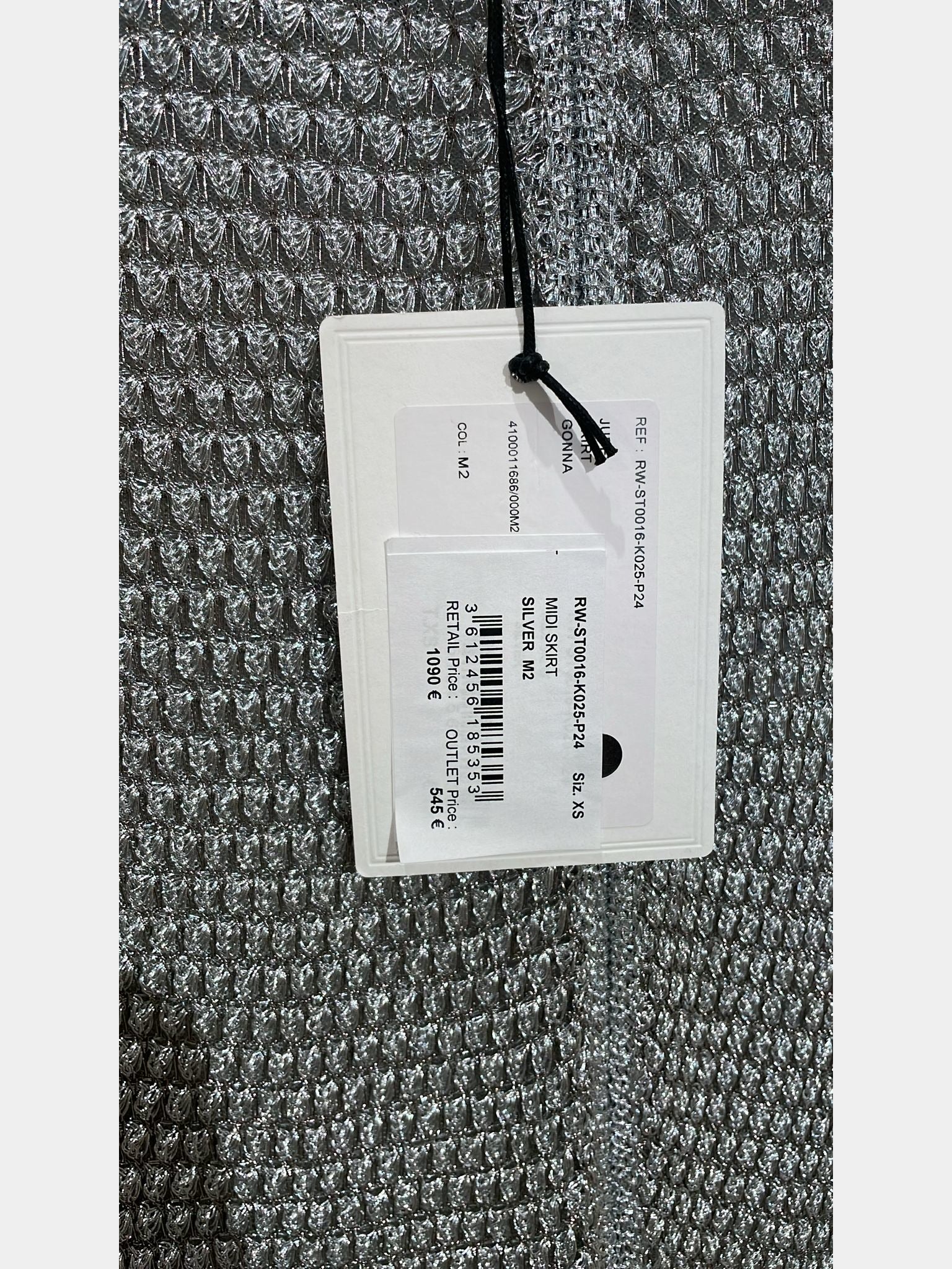 Lanvin Midi Skirt SilverLanvin