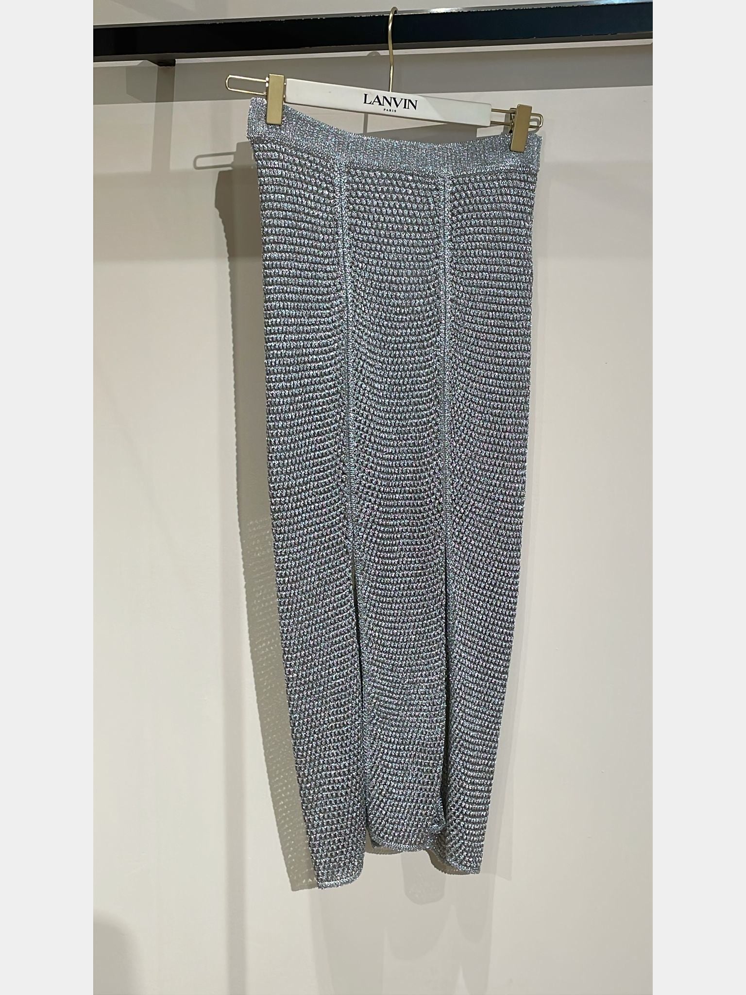Lanvin Midi Skirt SilverLanvin