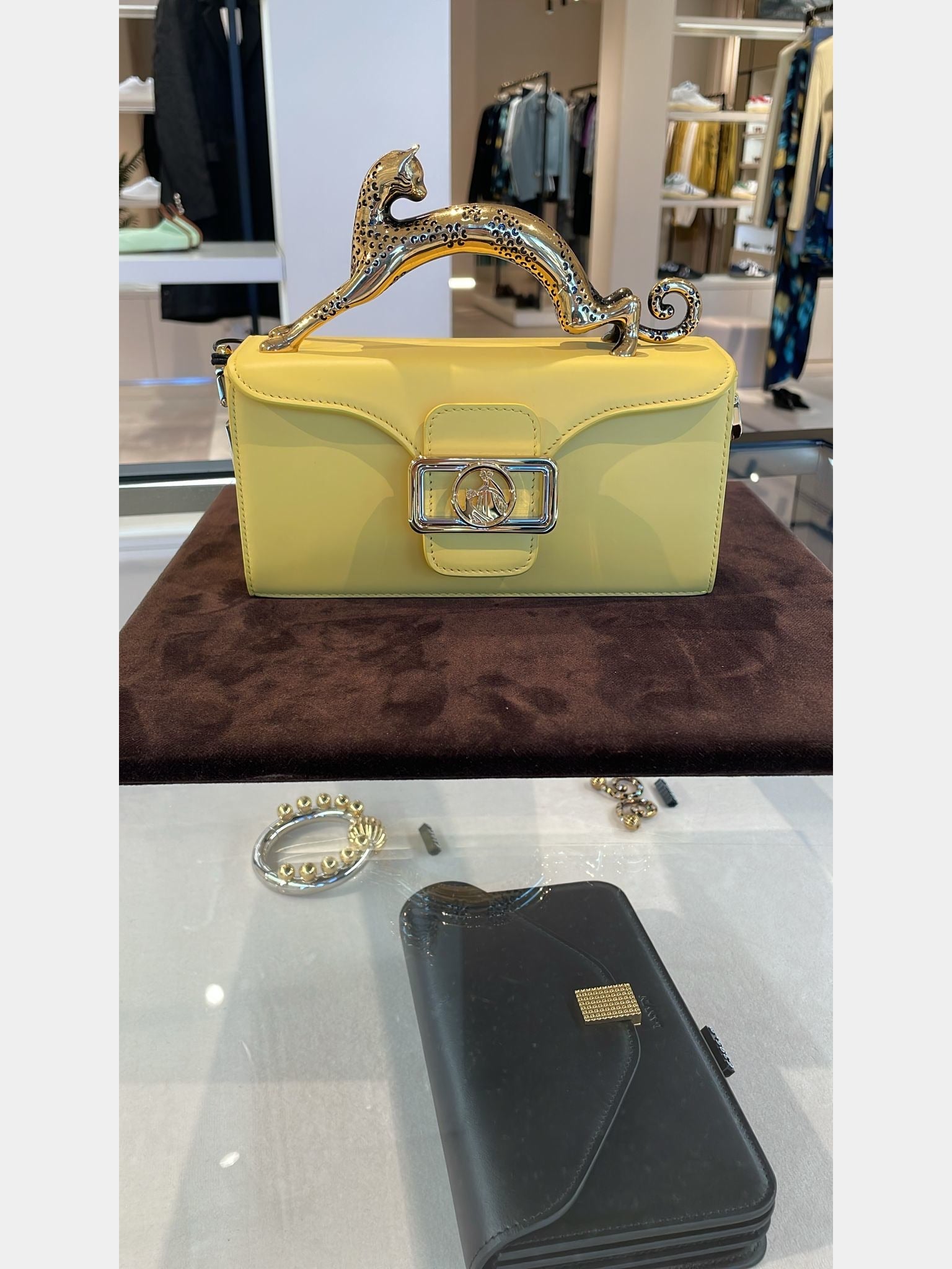Lanvin Pencil Cat Nano Top Handle BagLanvin