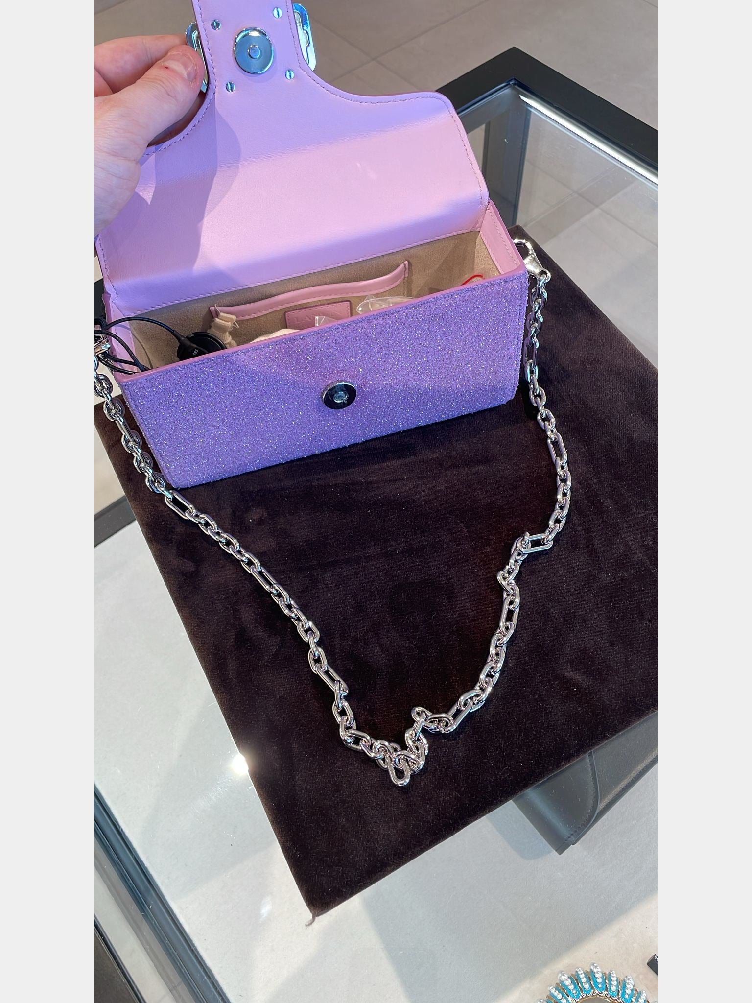 Lanvin Pencil Cat Nano Top Handle BagLanvin