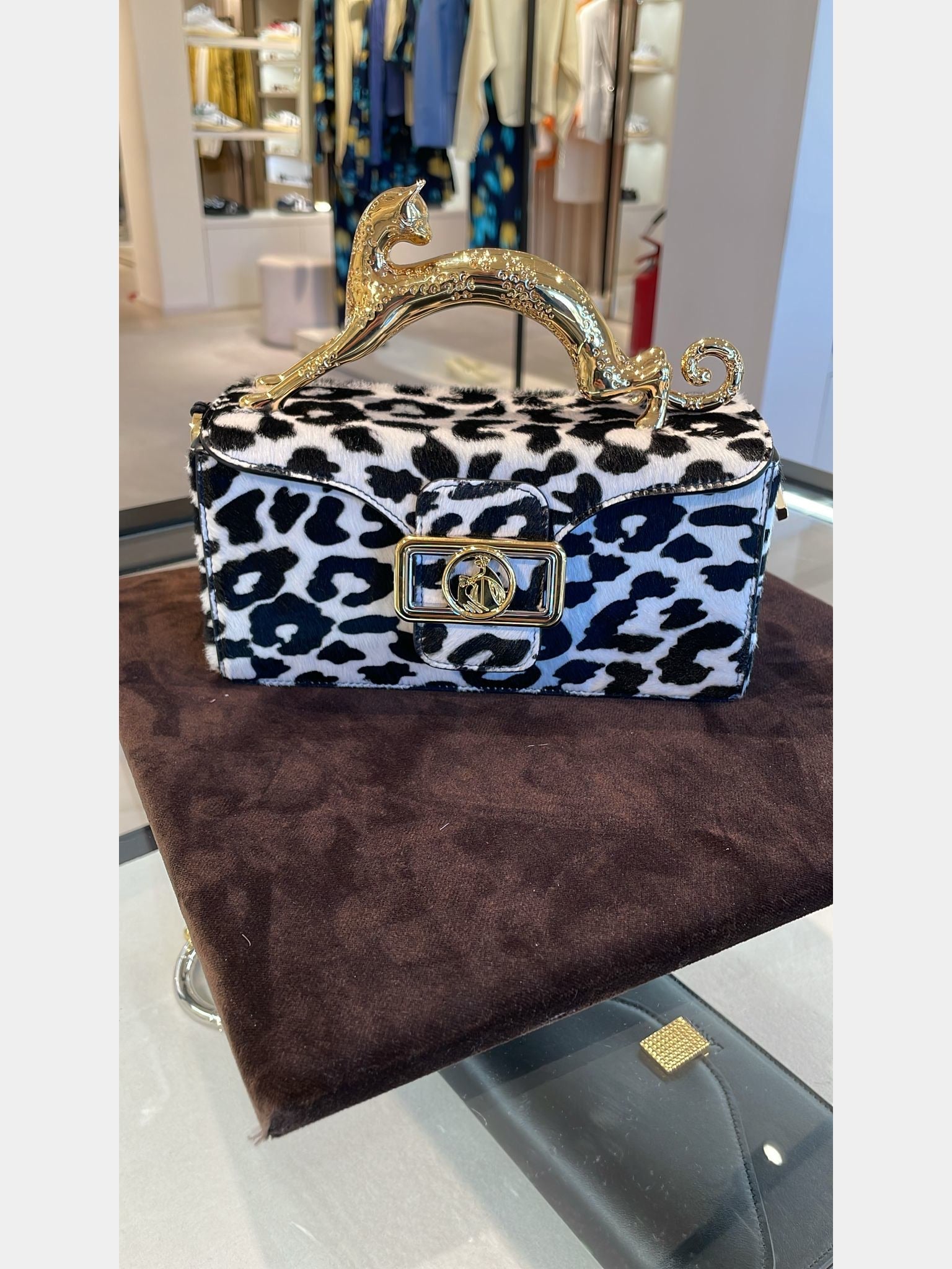 Lanvin Pencil Cat Nano Top Handle BagLanvin