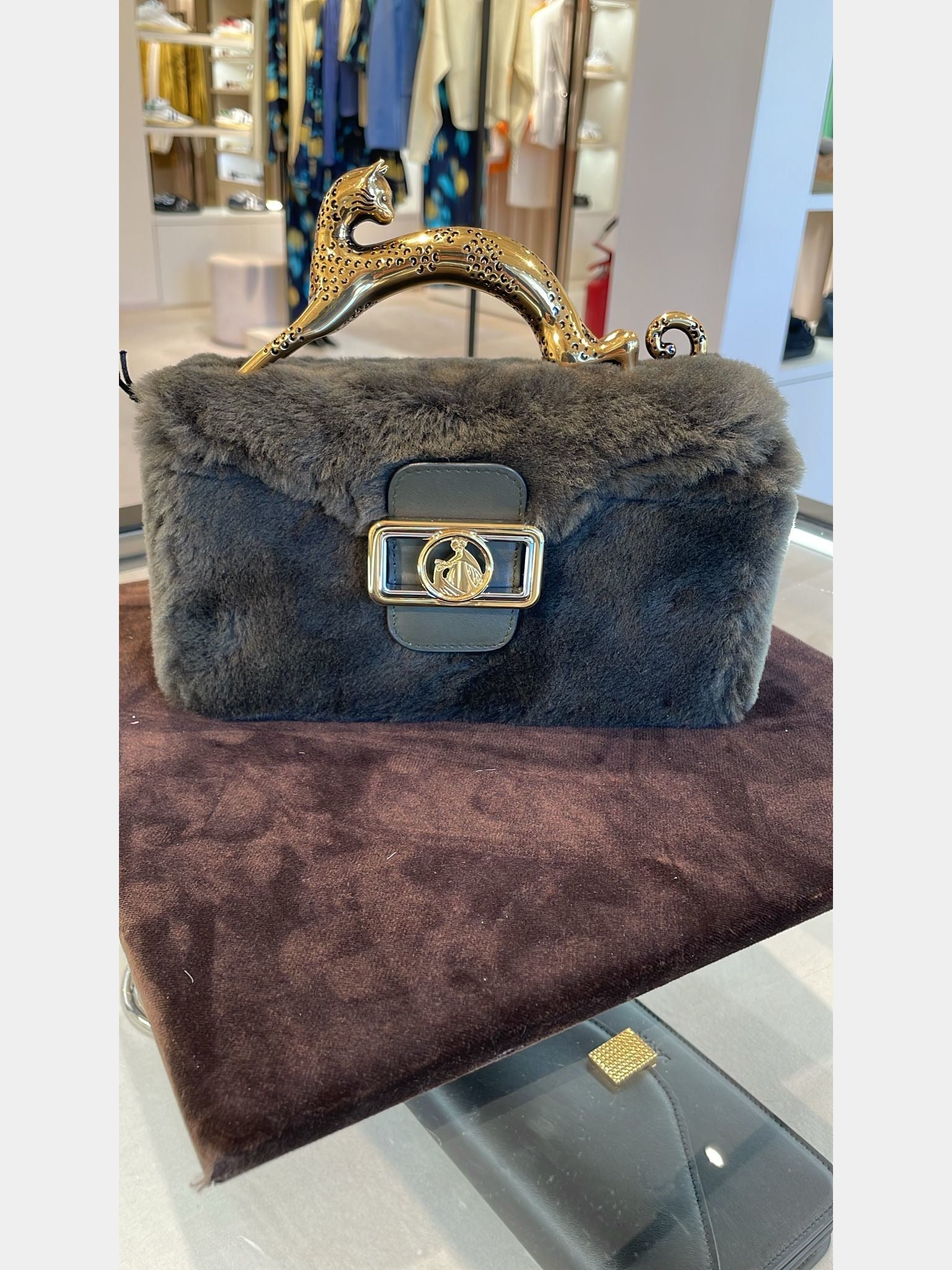 Lanvin Pencil Cat Top Handle BagLanvin
