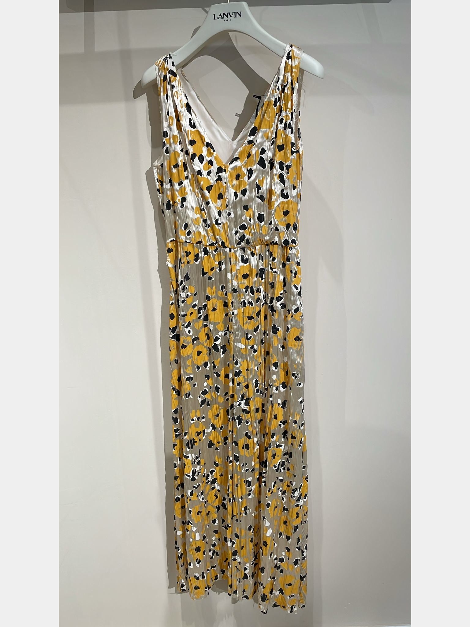 Lanvin Sleeveless A - Line Midi DressLanvin