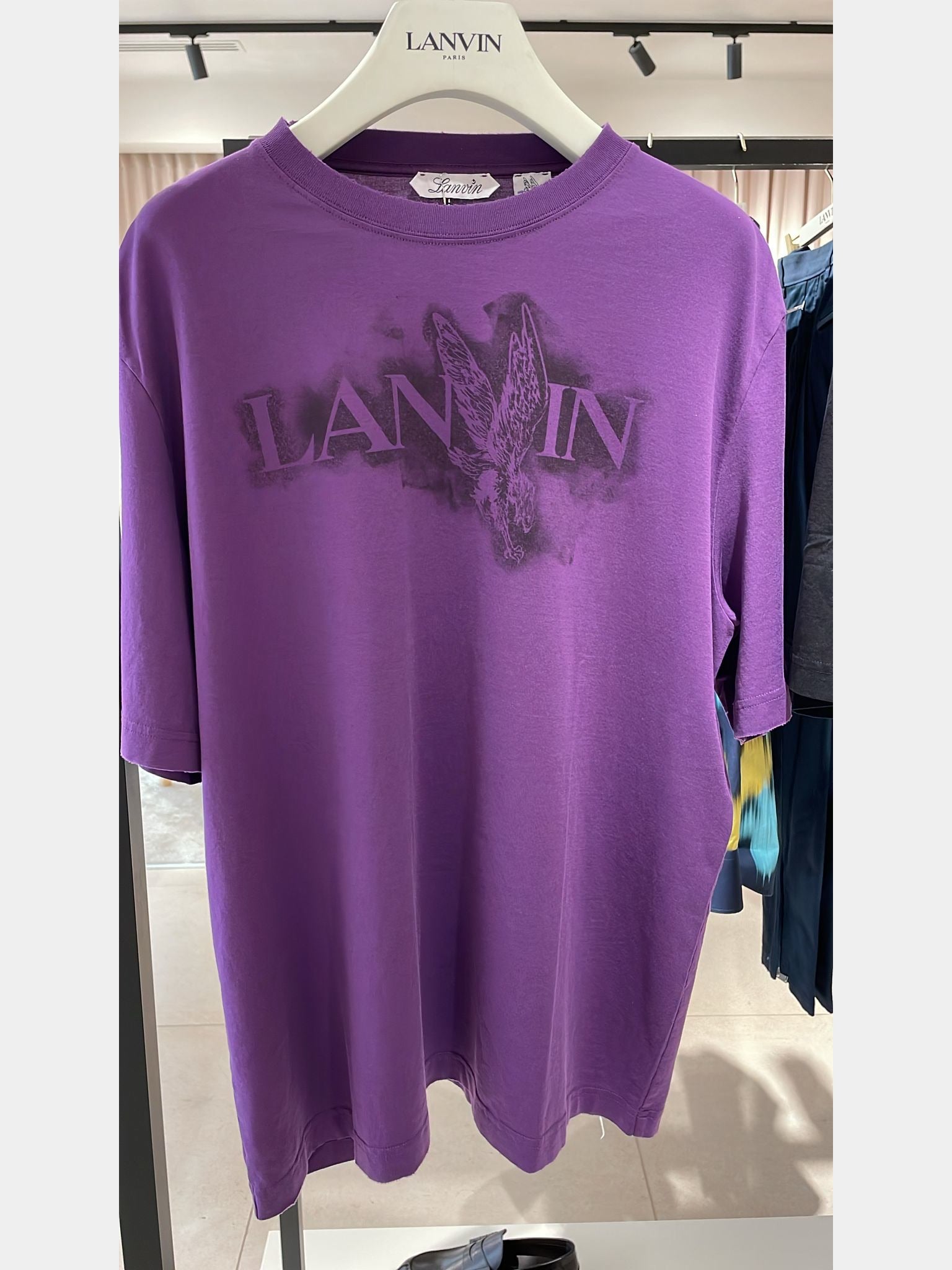 Lanvin Unisex Printed Tee - Shirt Purple ReignLanvin