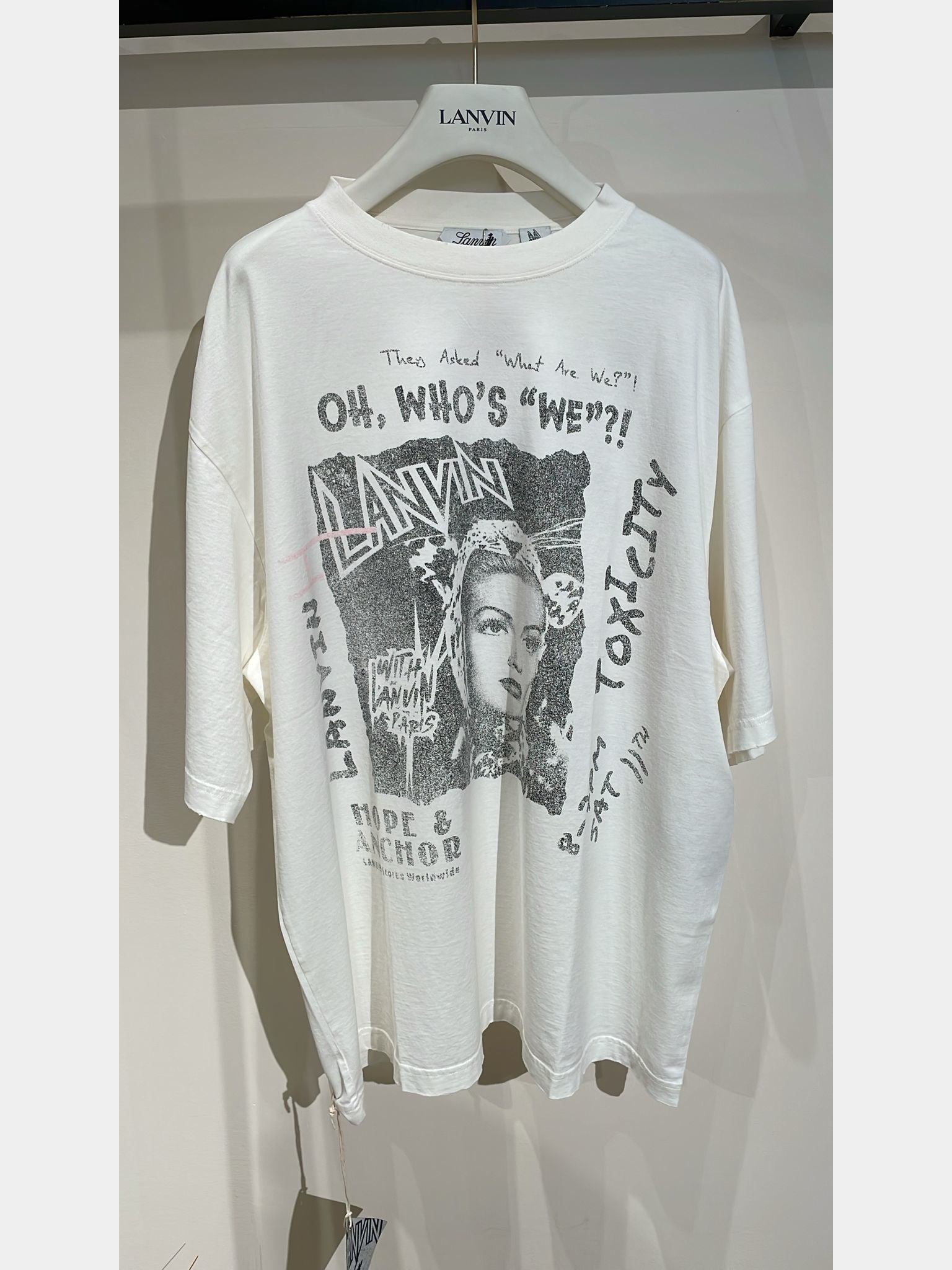 Lanvin x Future Distressed Graphic Print T-shirtLanvin