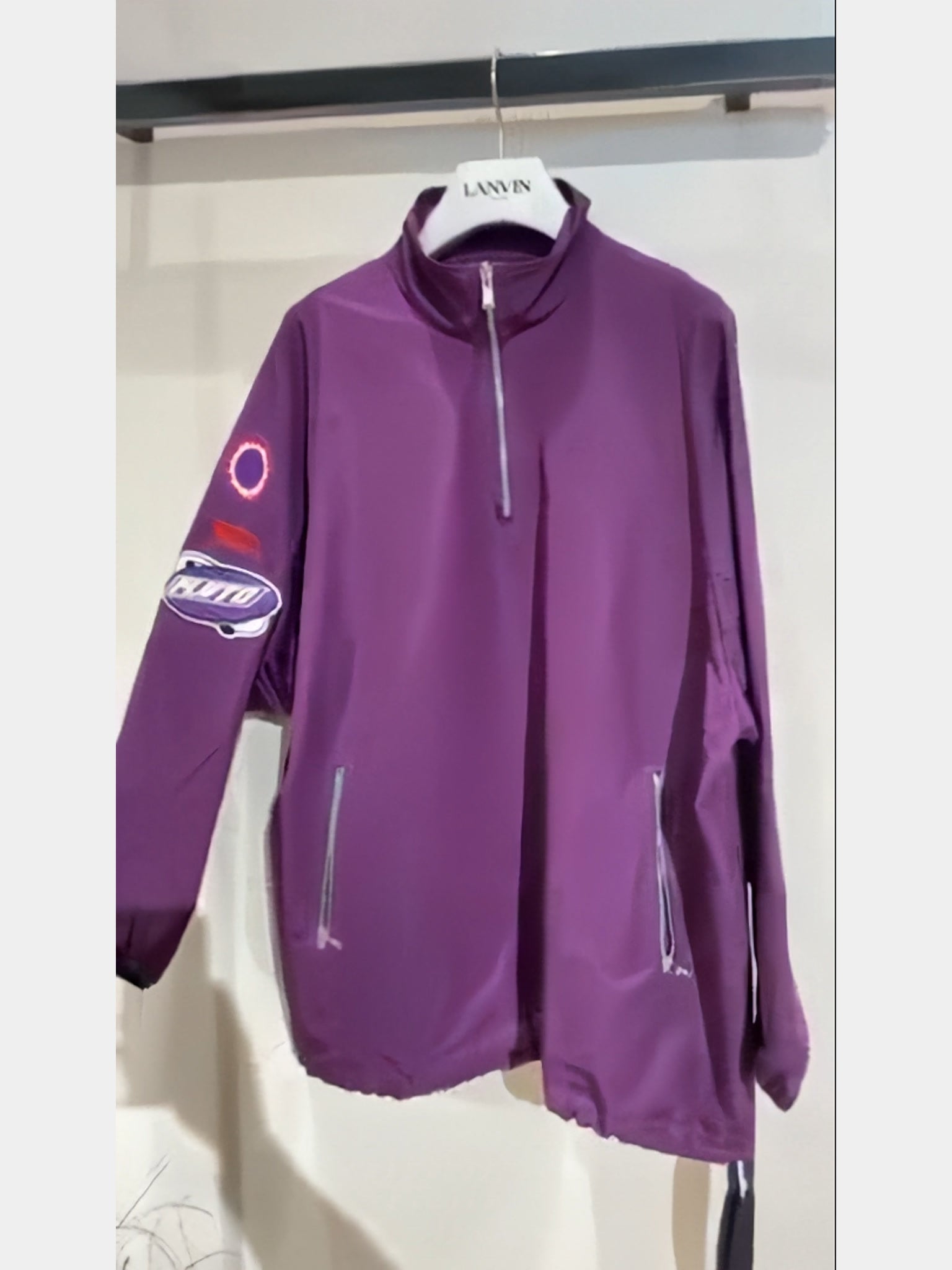 Lanvin x Future Pluto Half - Zip WindbreakerLanvin