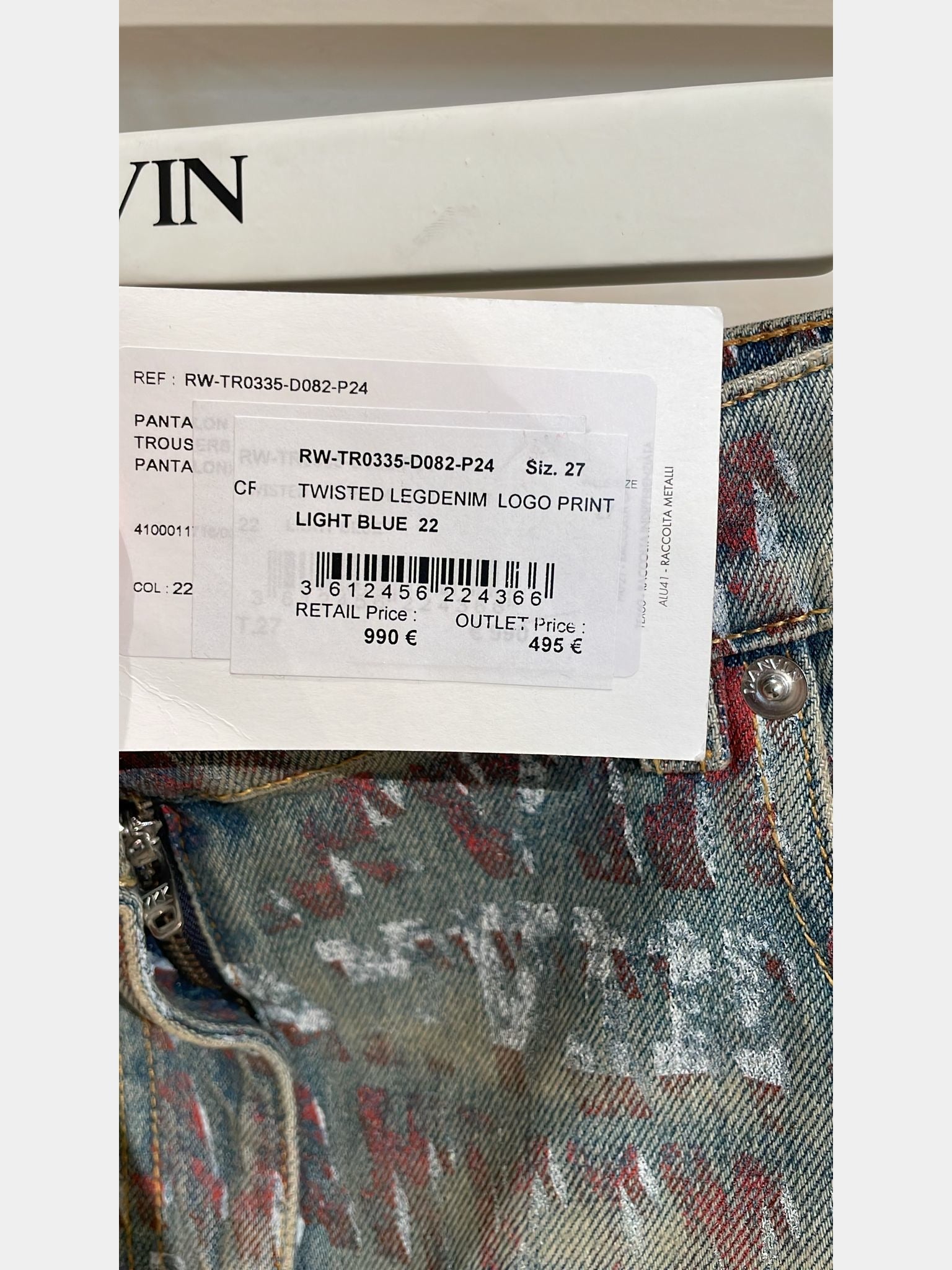 Lanvin x The Future Blue JeansLanvin