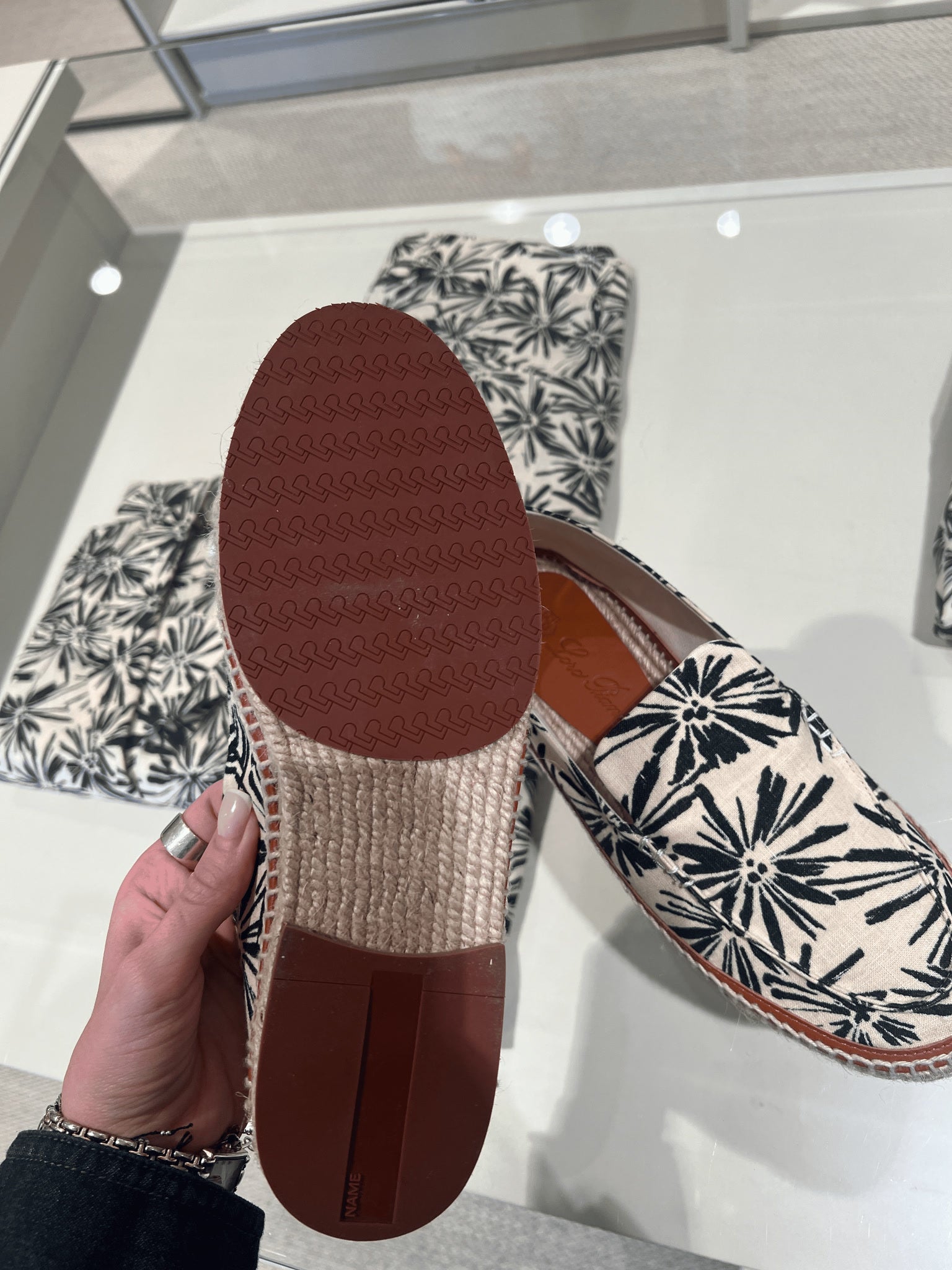 Loro Piana buty Seaside Walk Flower FAO371Loro Piana