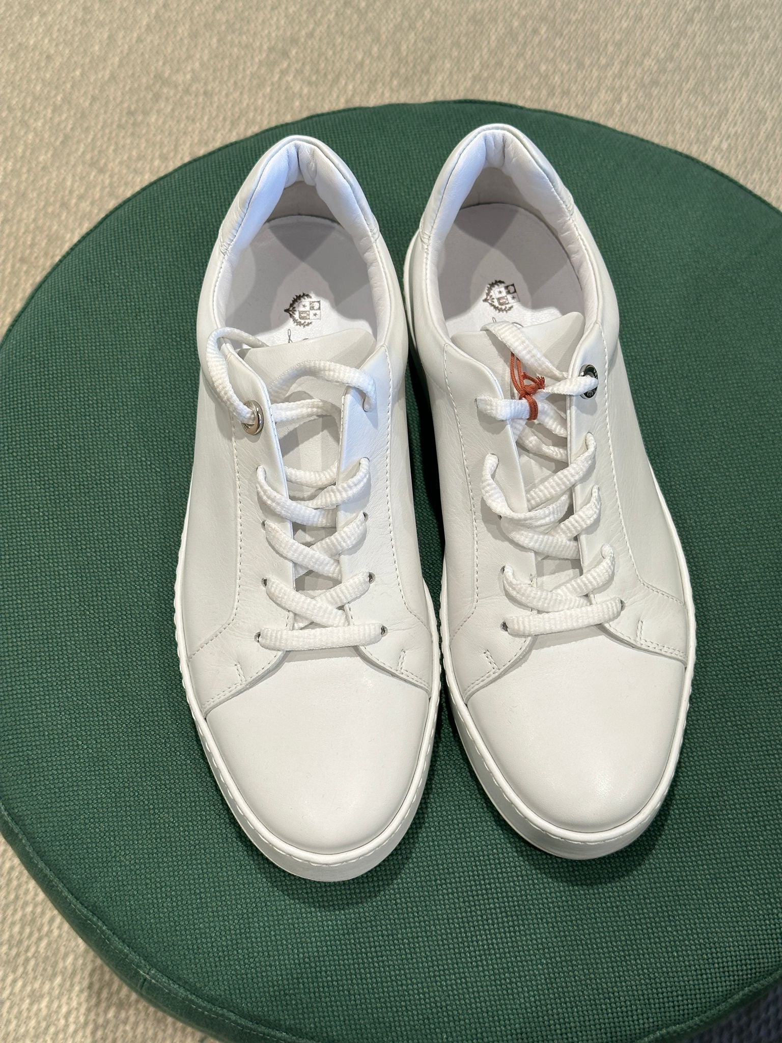 Loro Piana Nuage Leather White SneakersLoro Piana