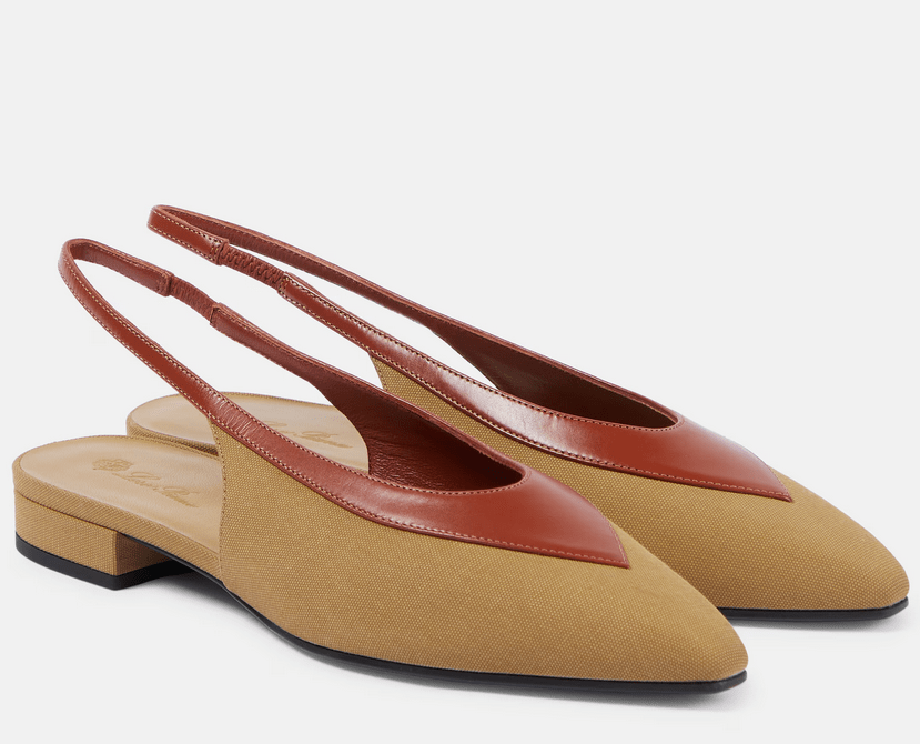 Loro Piana Rebecca Bicolour FlatsLoro Piana