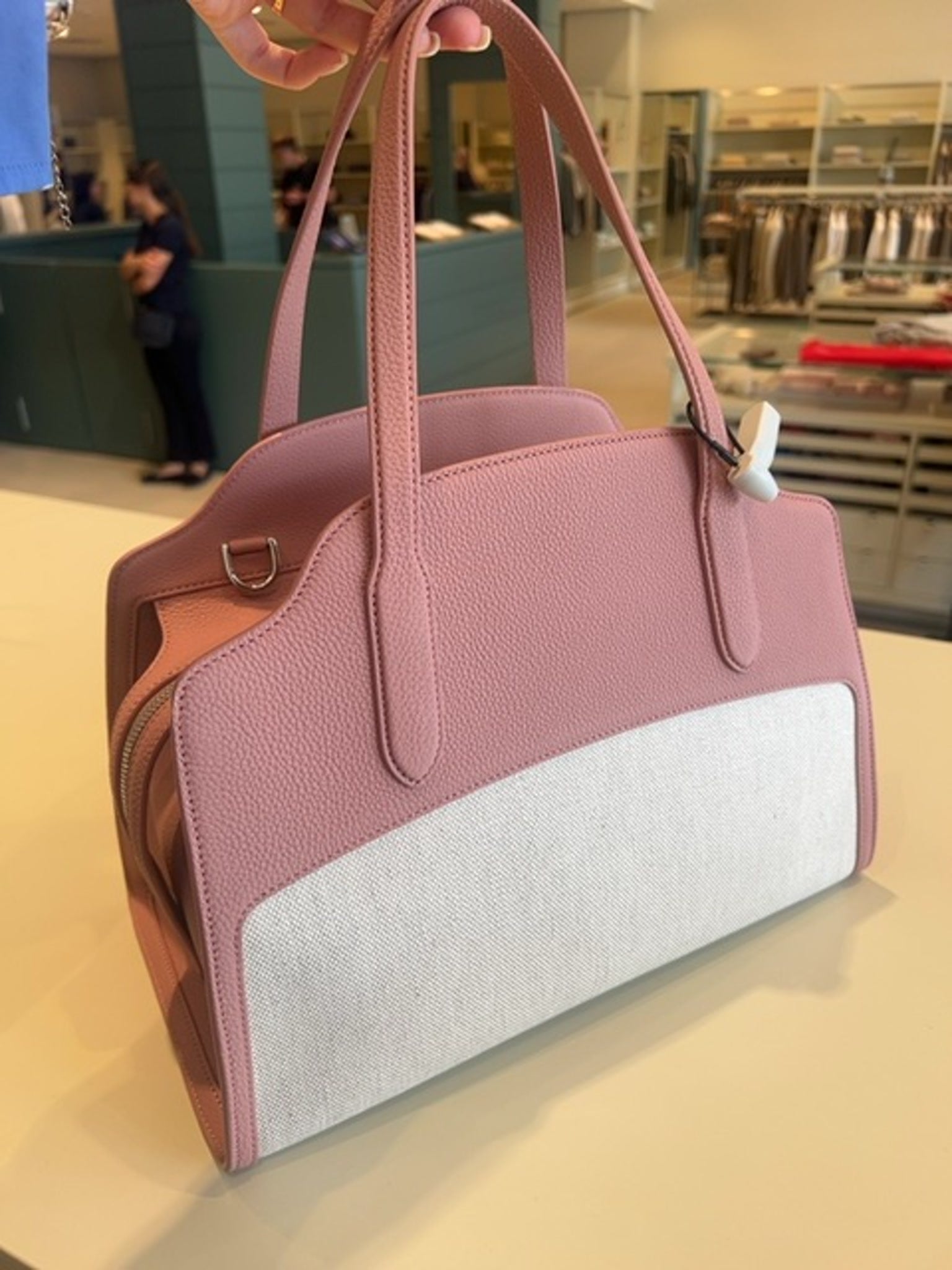 Loro Piana różowo beżowa torebka LSSK163529Loro Piana