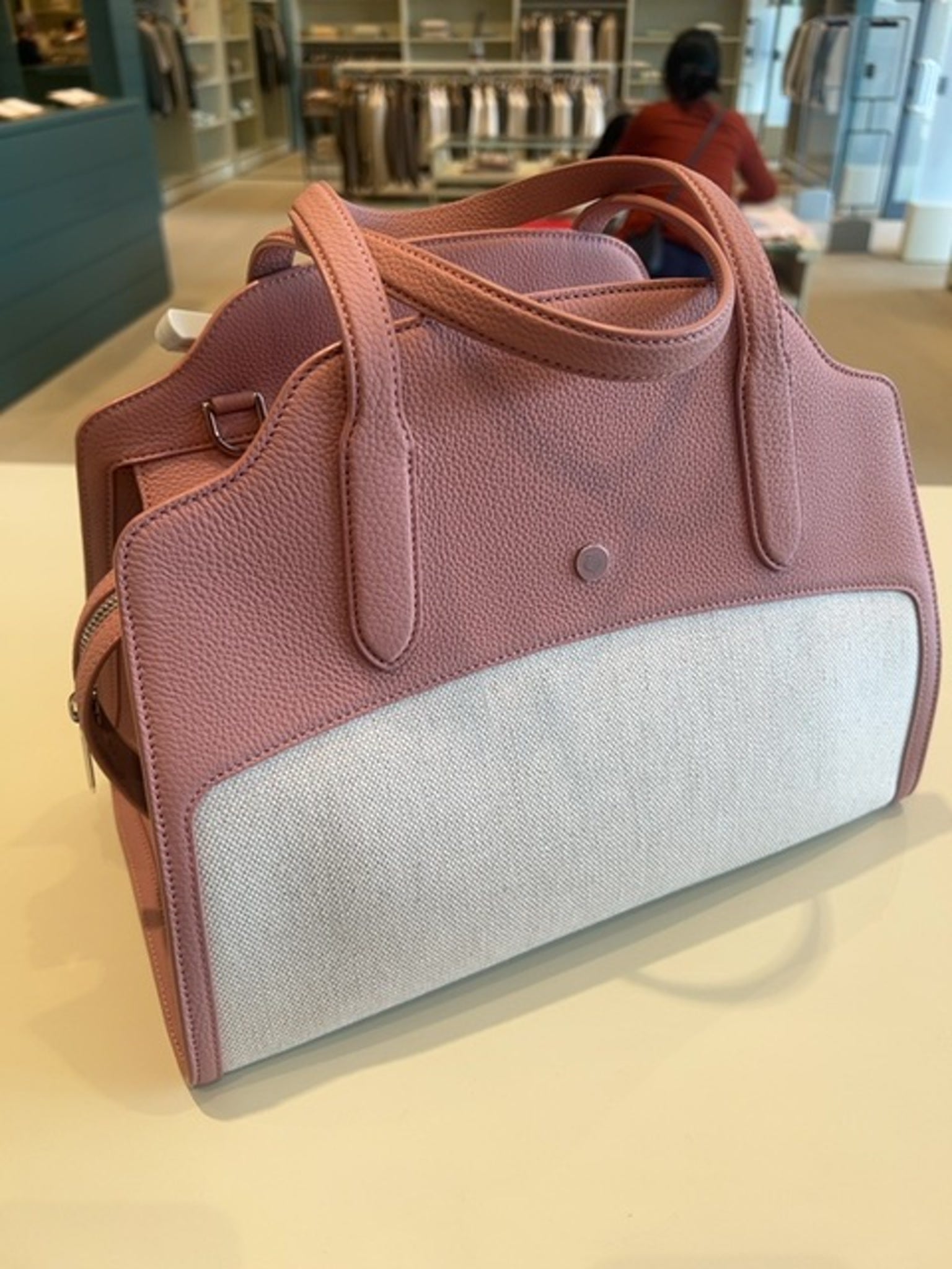 Loro Piana różowo beżowa torebka LSSK163529Loro Piana