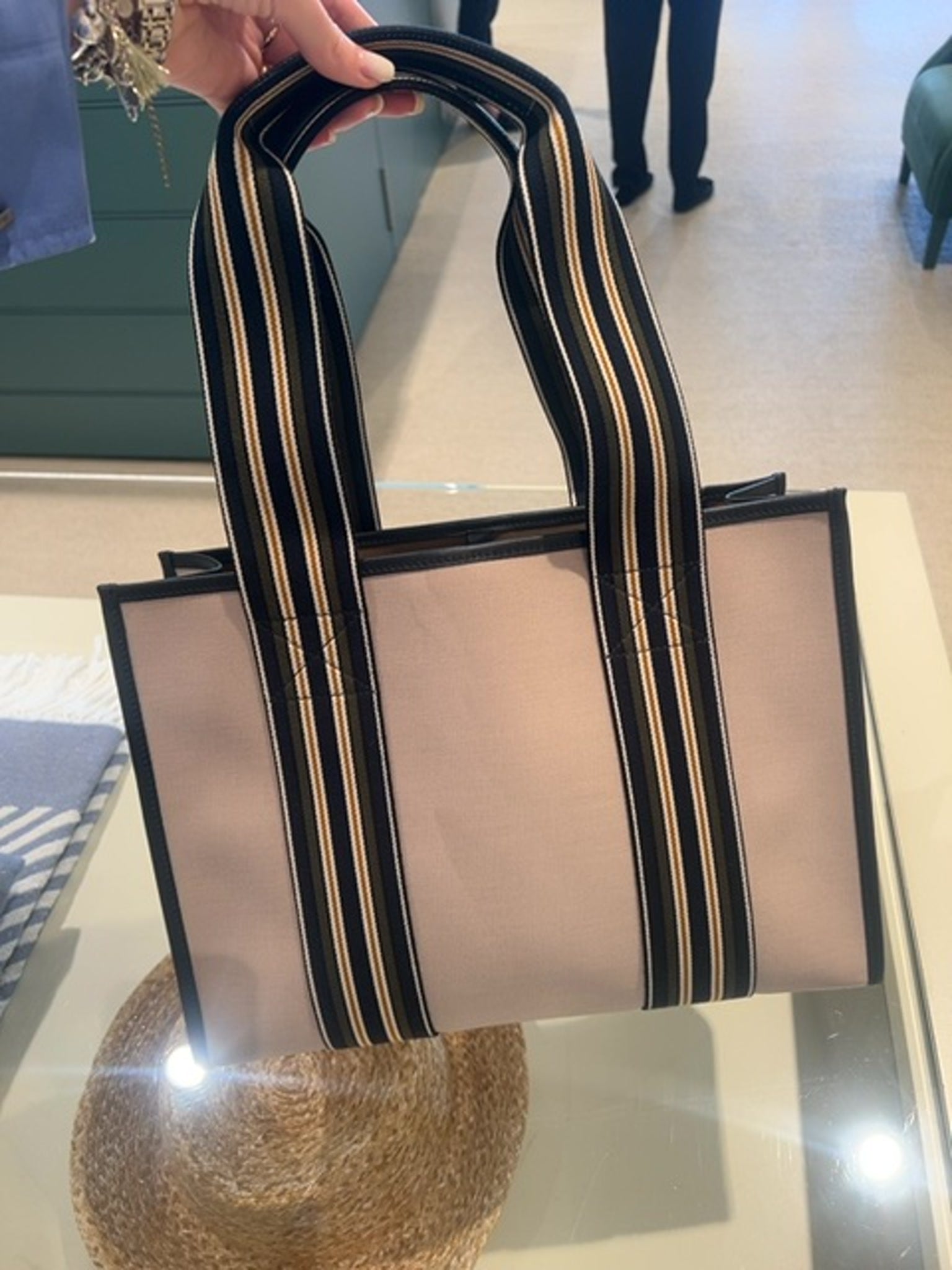 Loro Piana tote bag The Suitcase Stripe FAM9785Loro Piana