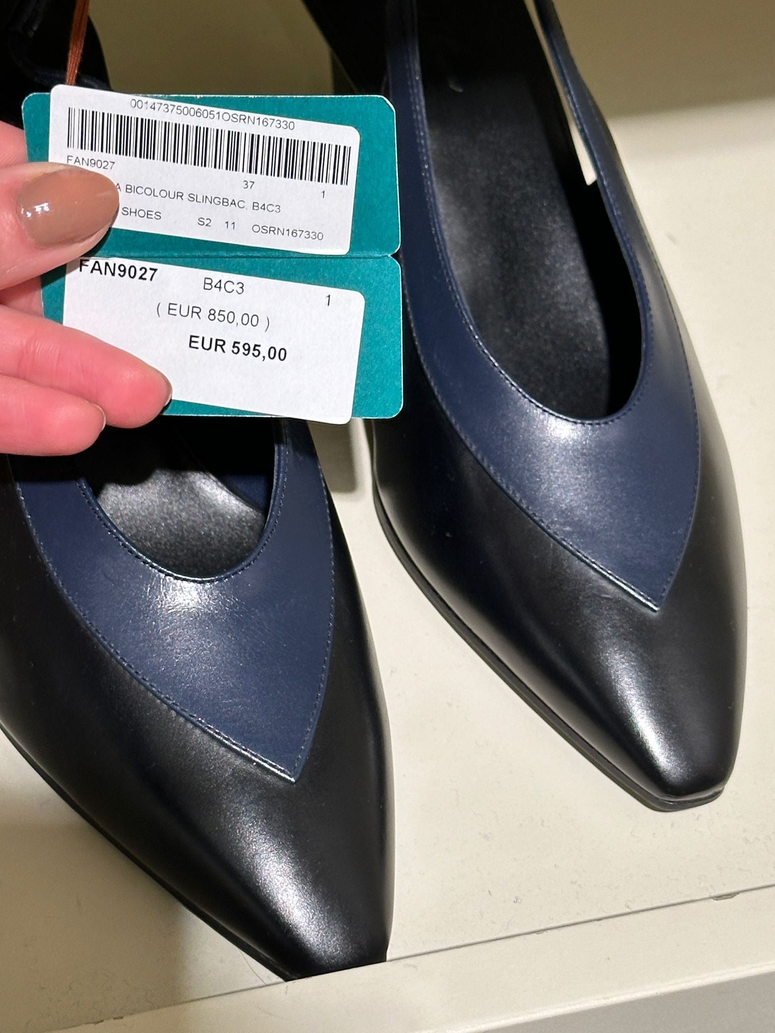 Loro Piano Bi Colour SlingbacLoro Piana