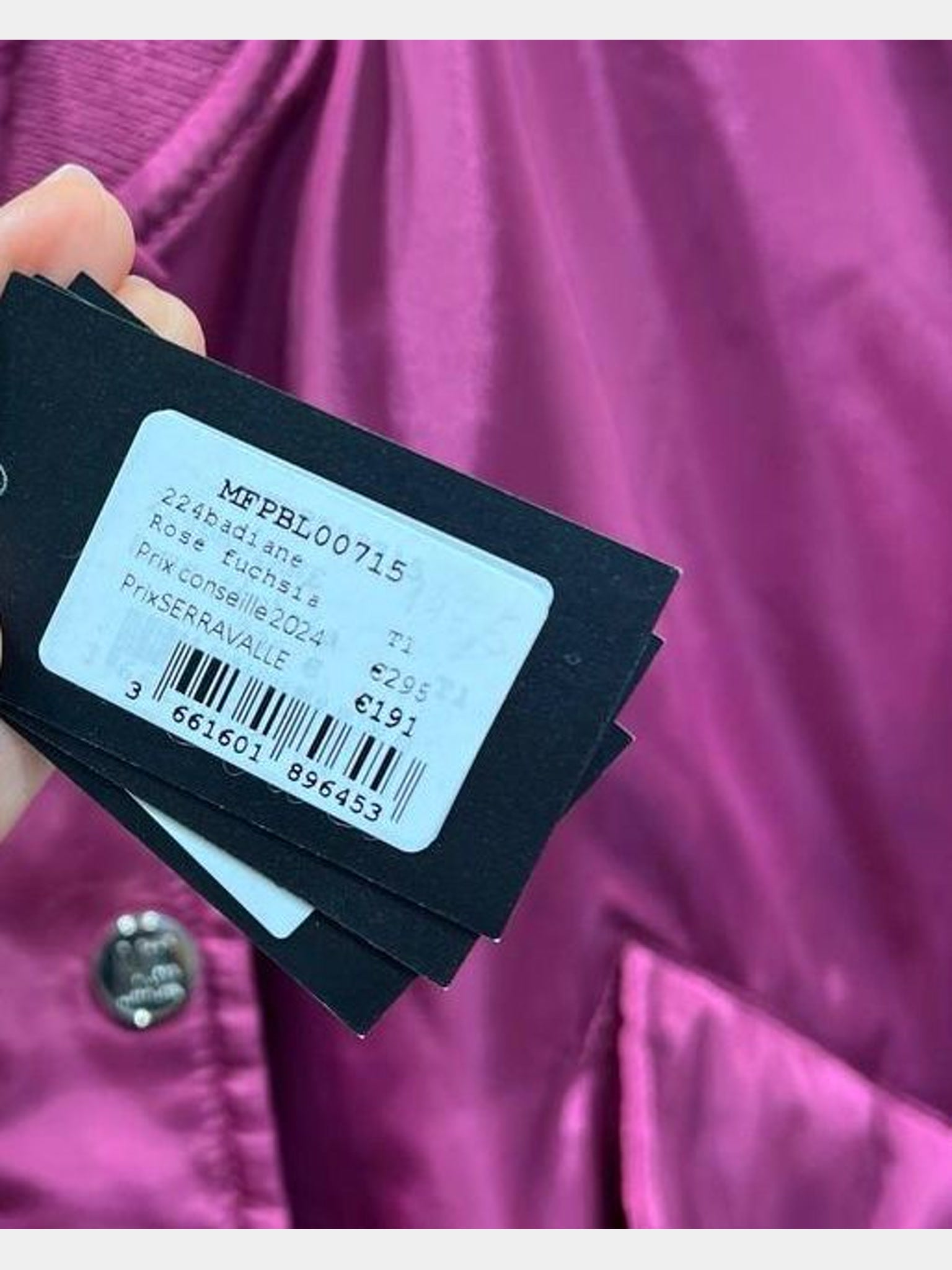 Maje Badiane Rose Fuchsia JacketMaje