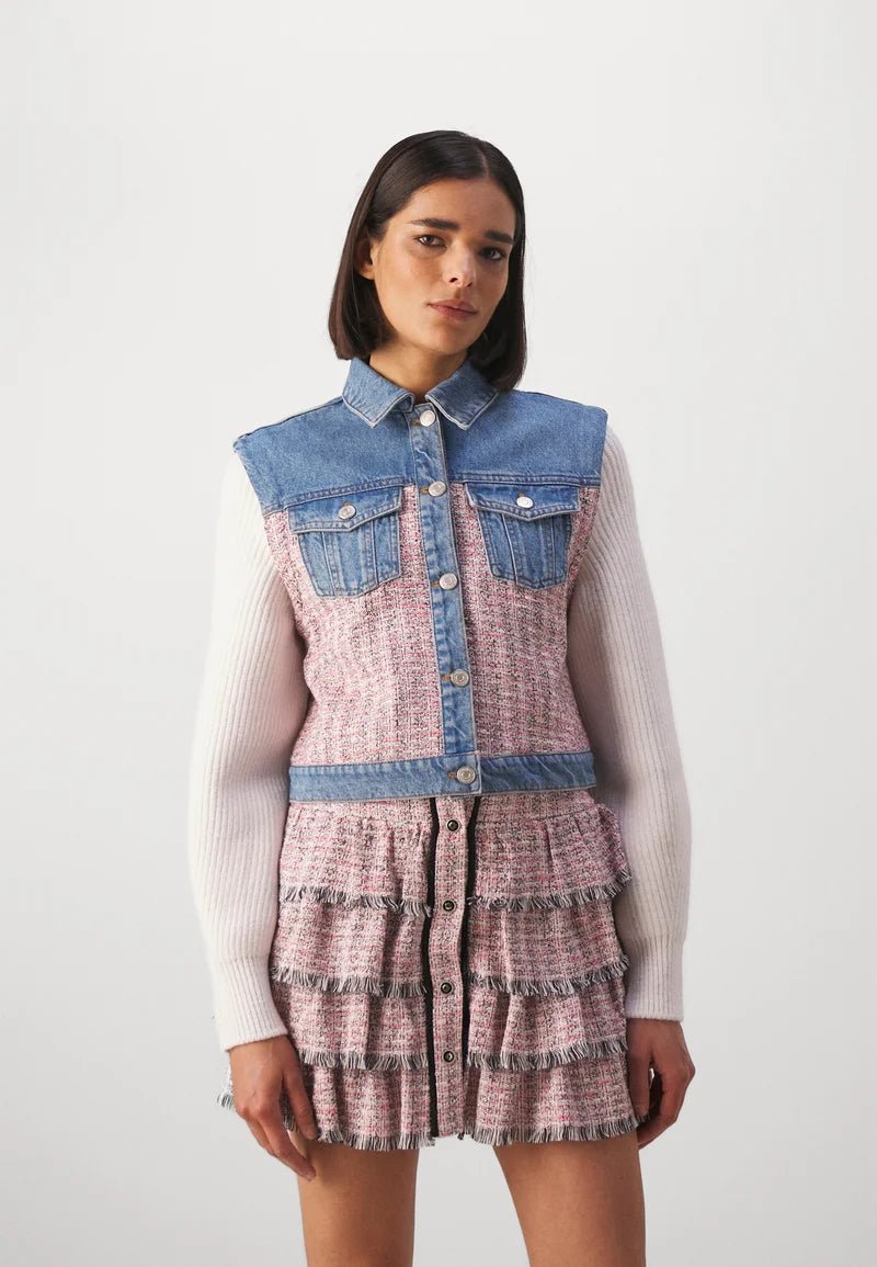 Maje Batri Denim JacketMaje