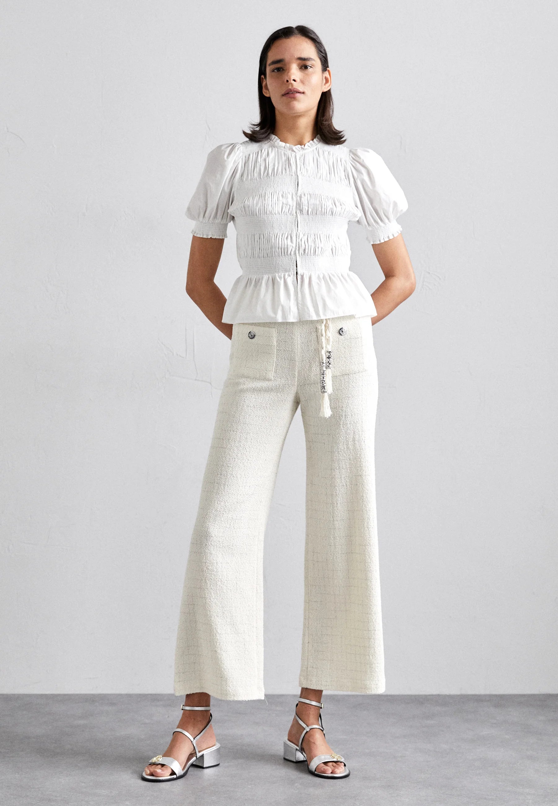 Maje Pilloni Fabric TrousersMaje