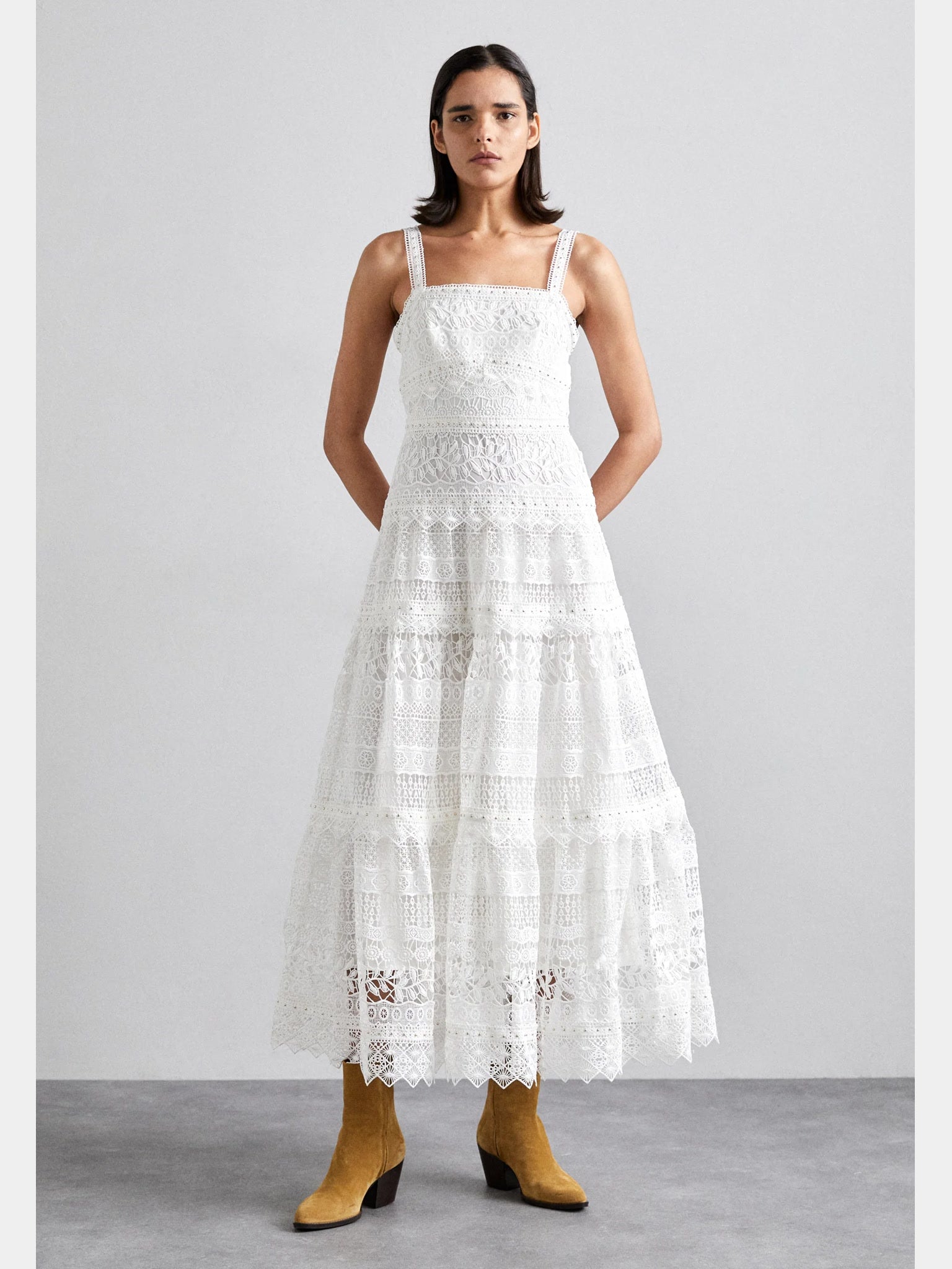 Maje Rilovely Blanc DressMaje