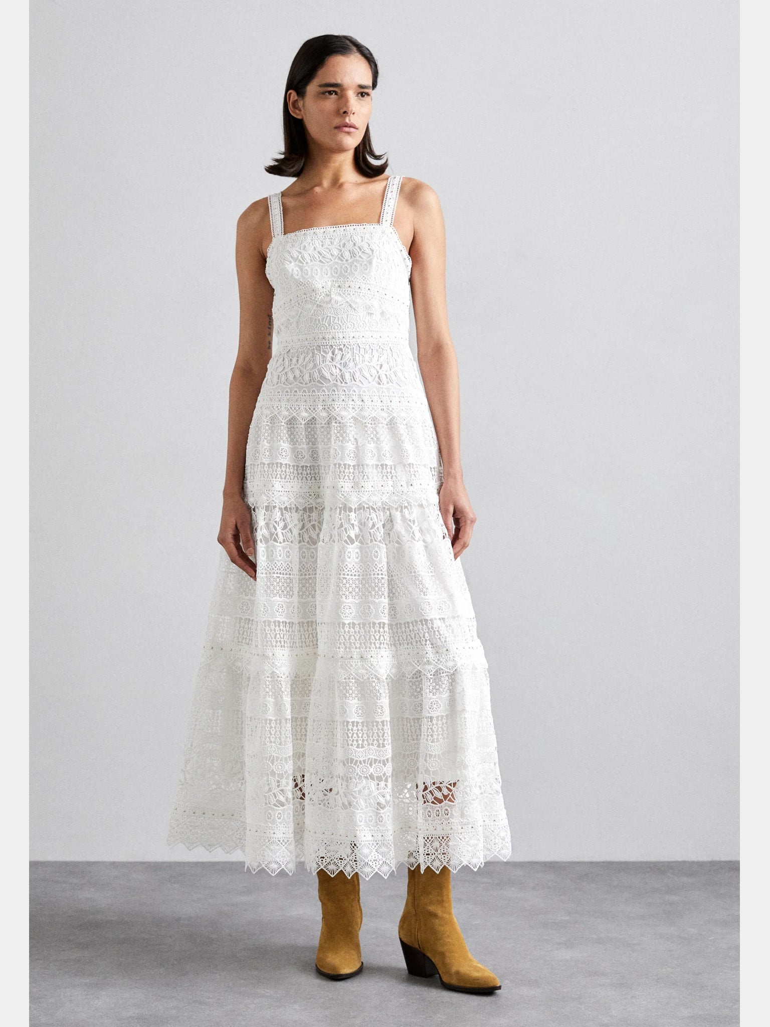 Maje Rilovely Blanc DressMaje