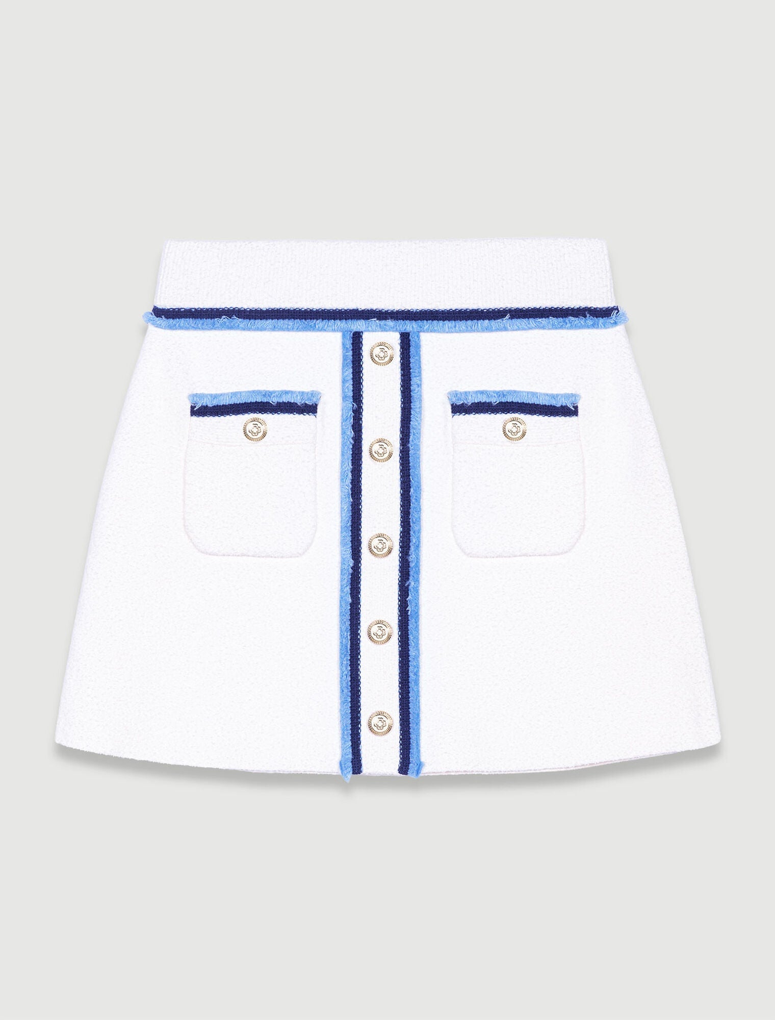 Maje Terry Knit SkirtMaje