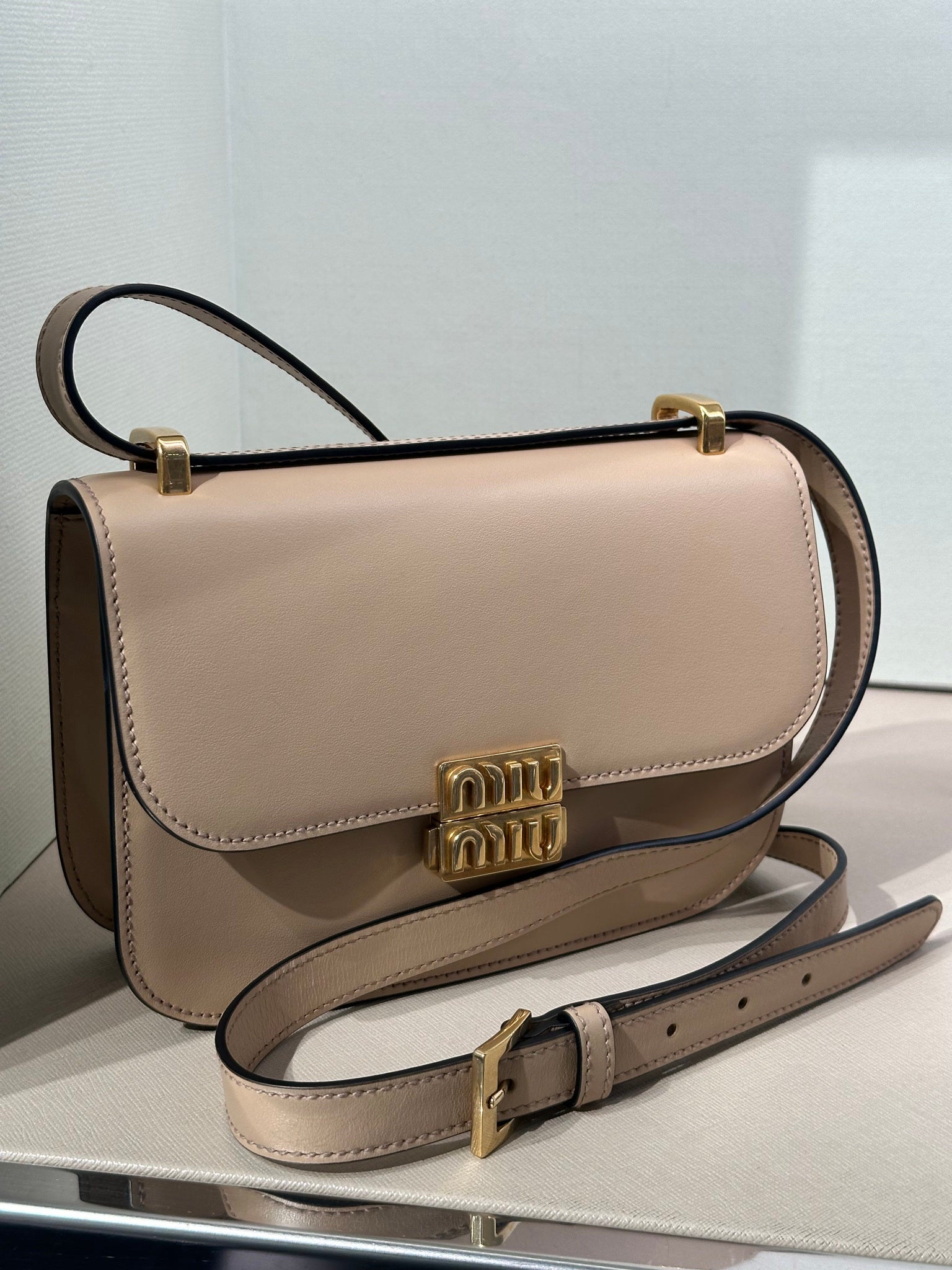 Miu Miu beige bagMiu Miu