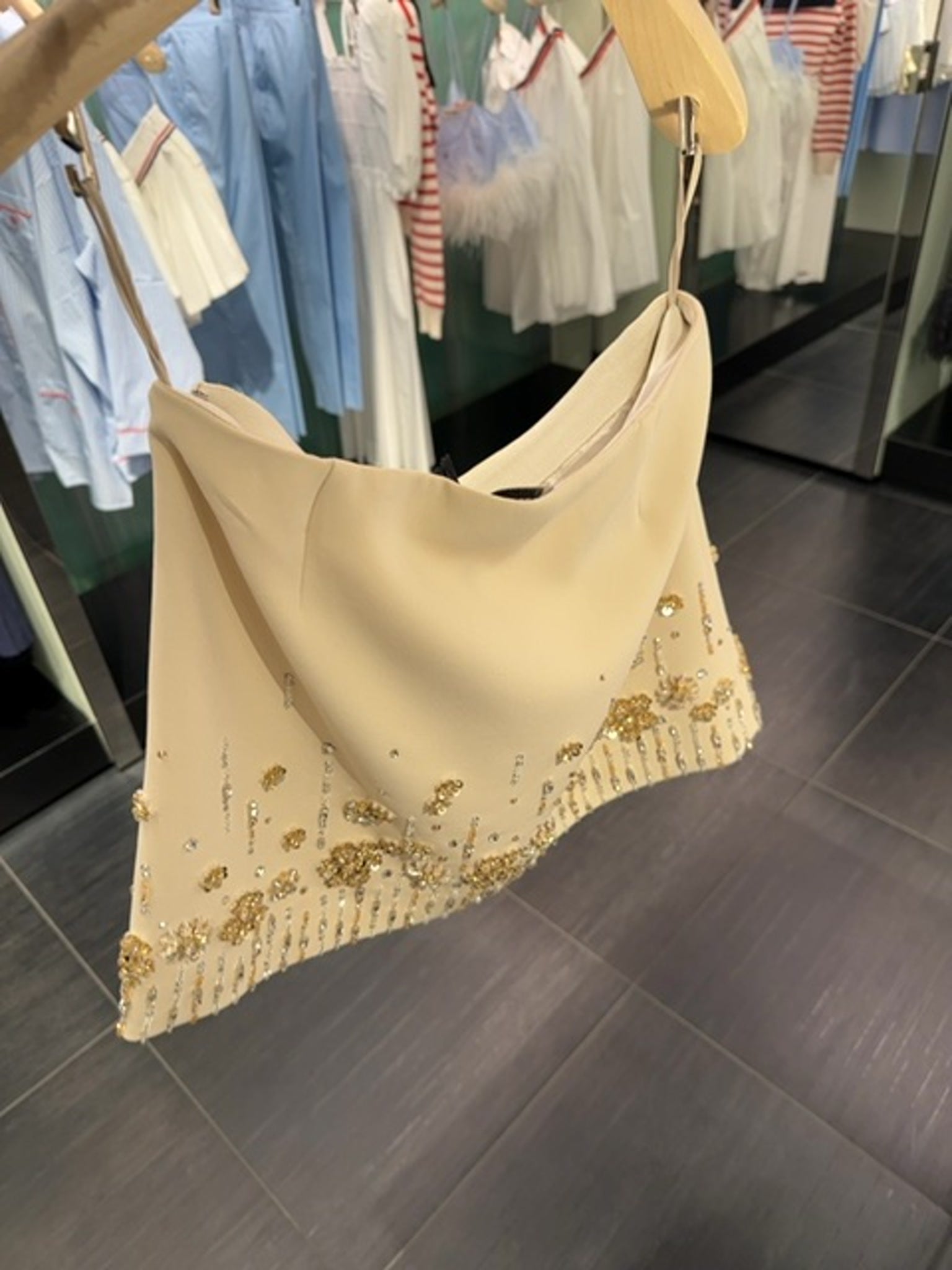 Miu Miu beige skirtMiu Miu