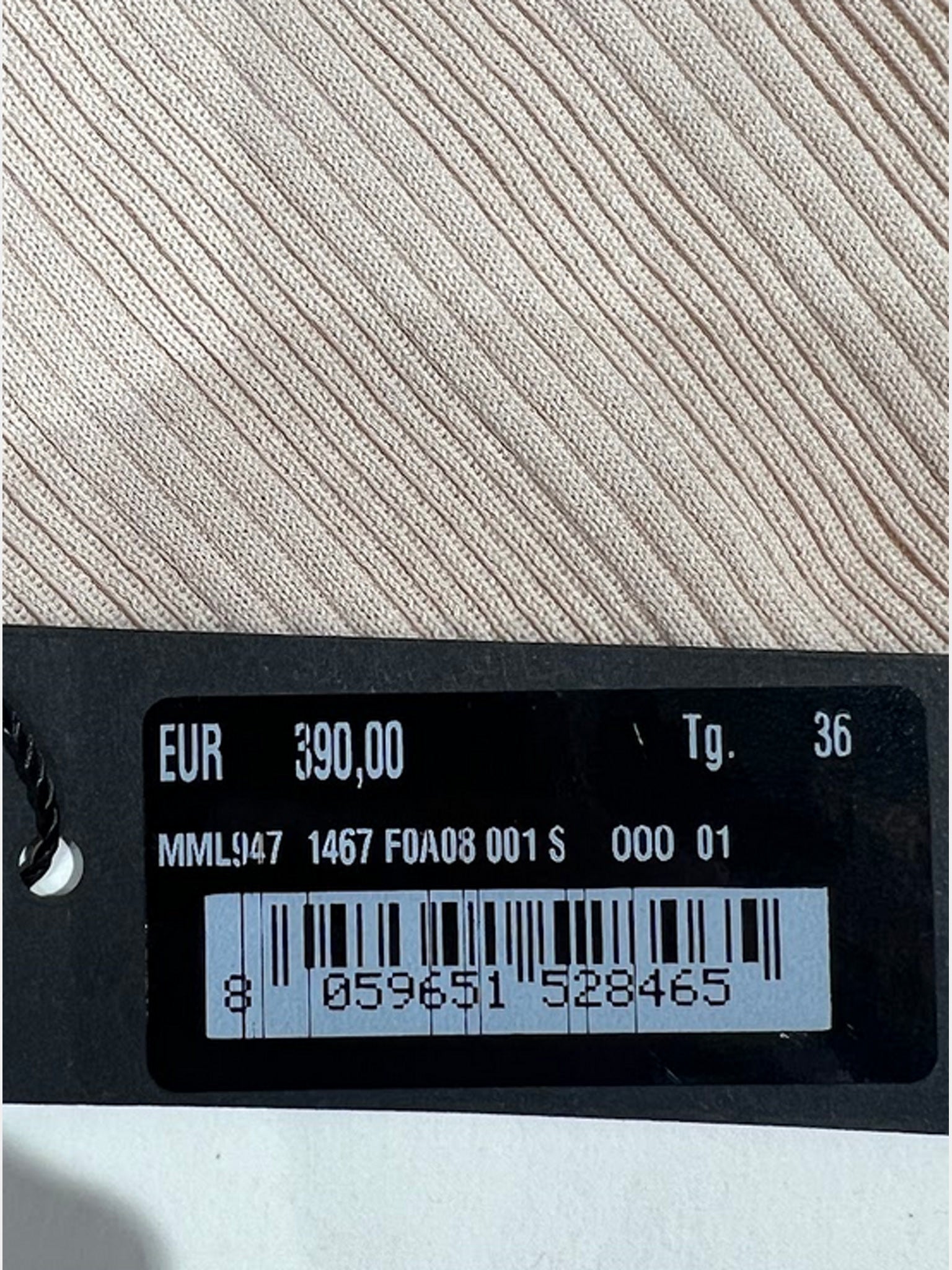 Miu Miu bkuzka z falbanką beżowa 1467 F0A08 001 SMiu Miu