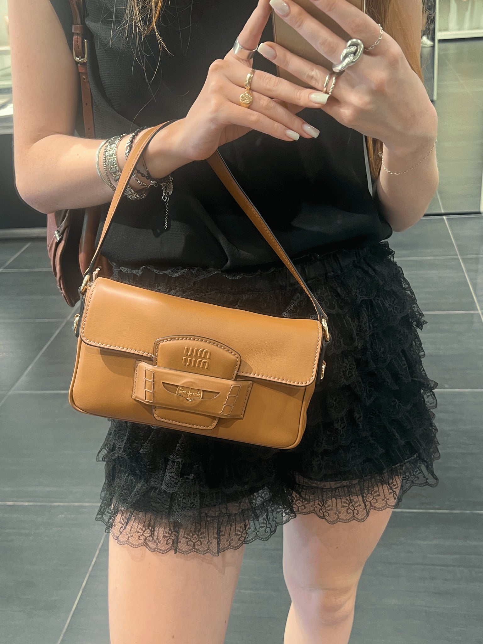 Miu Miu Damska torebka ACRM F0046 001 VMiu Miu
