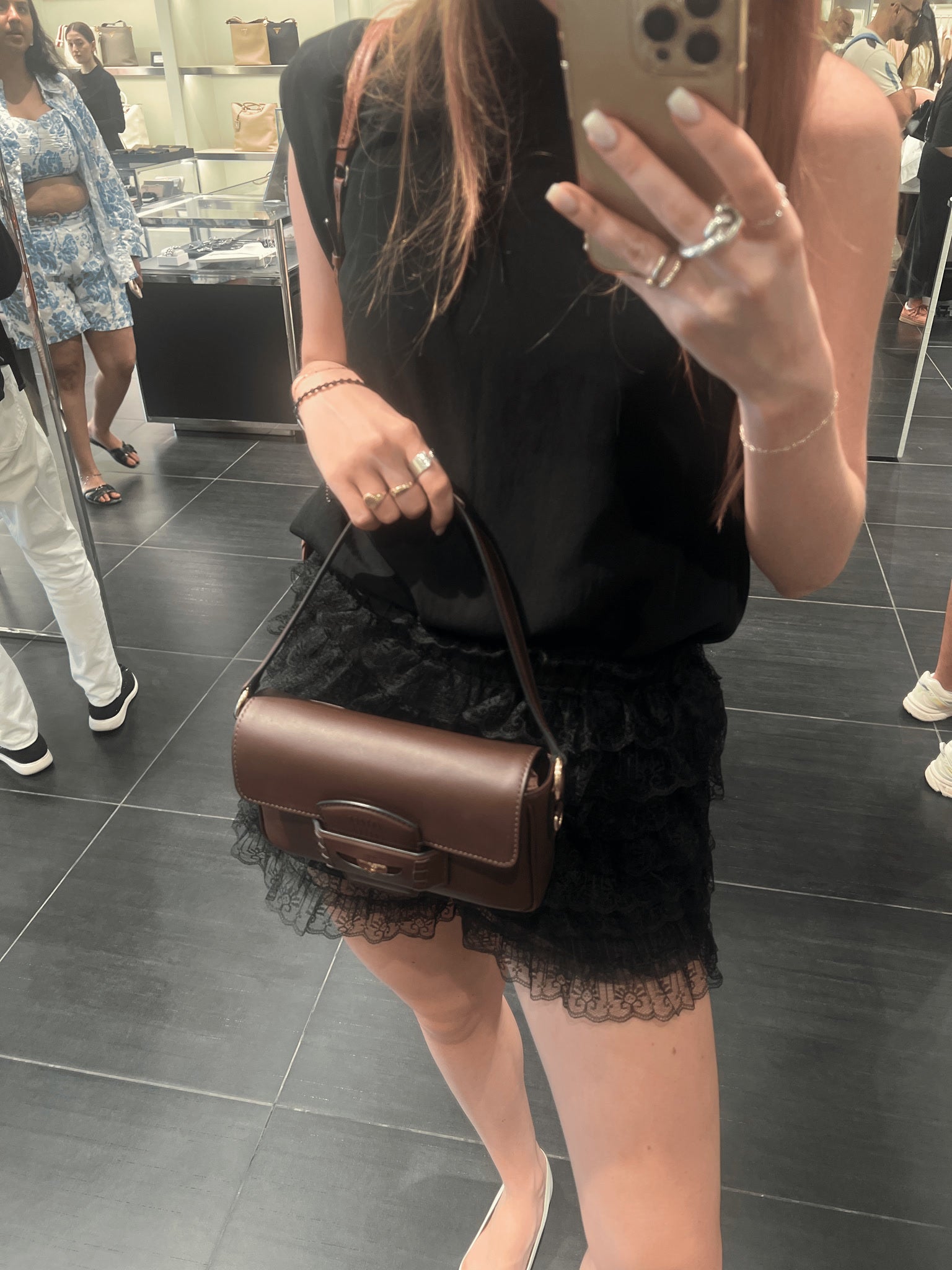 Miu Miu Damska torebka ACRM FONBLMiu Miu
