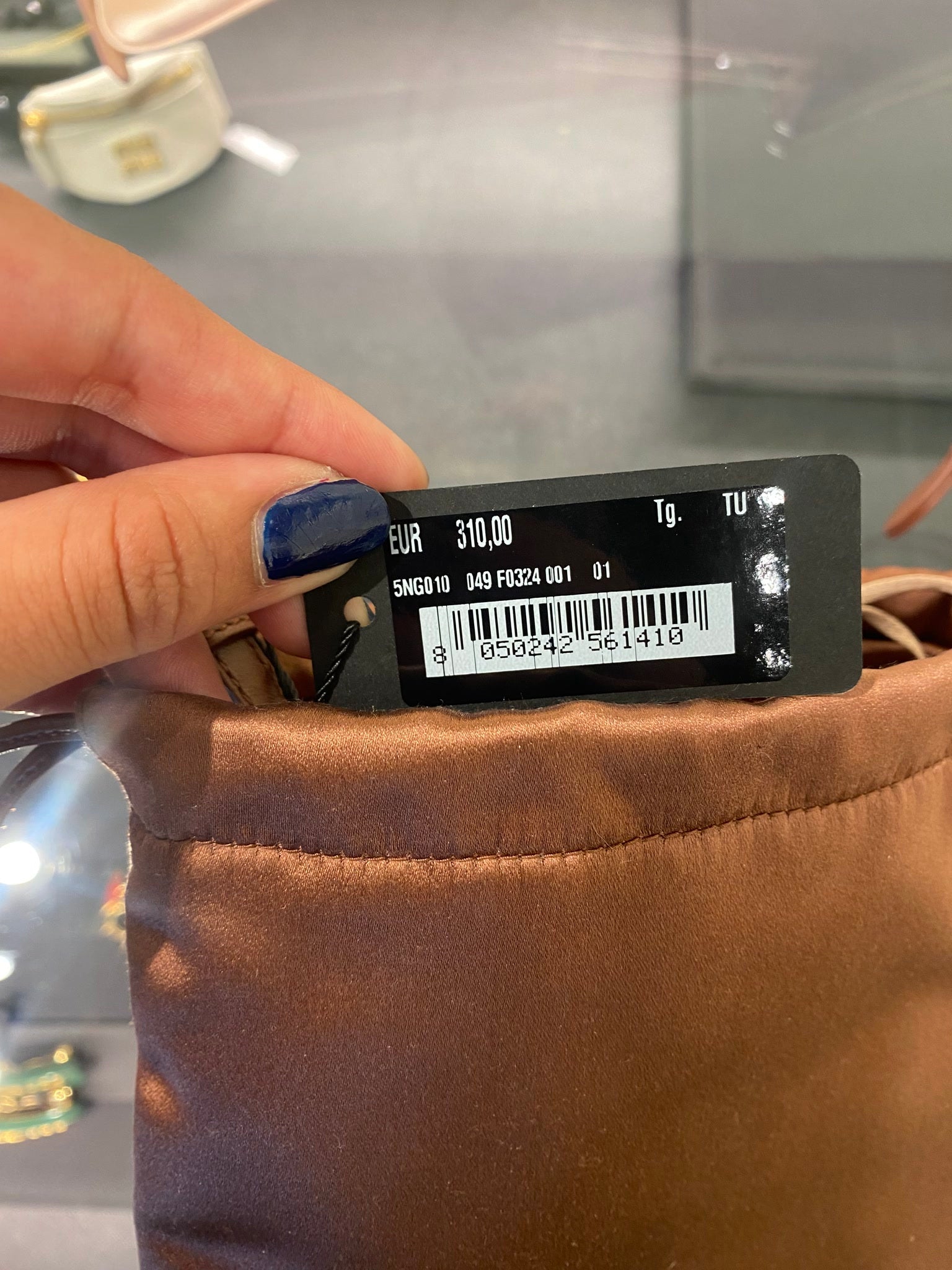 Miu Miu Damska torebka na ramię brązowaMiu Miu