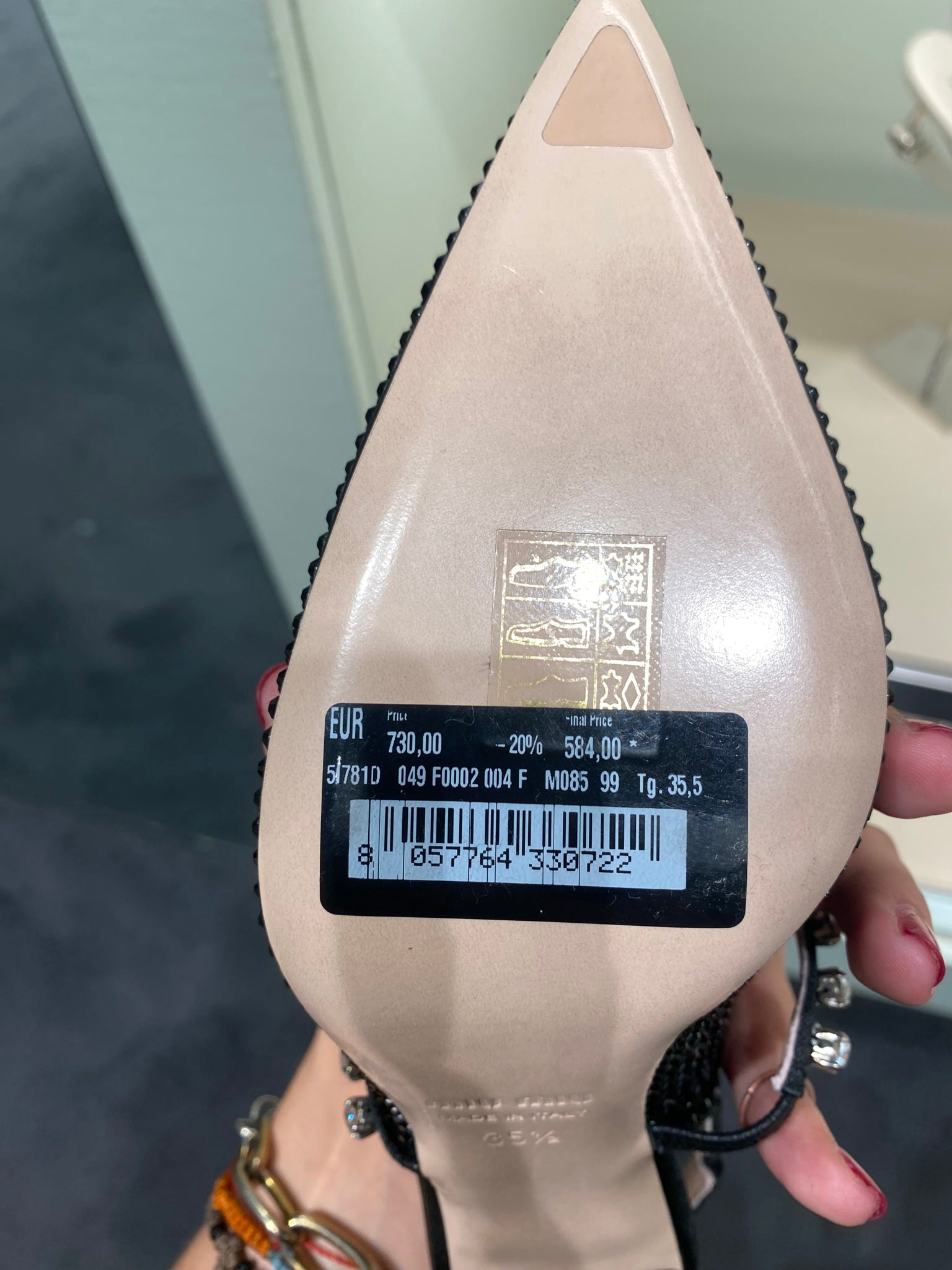Miu Miu Damskie szpilki czarneMiu Miu