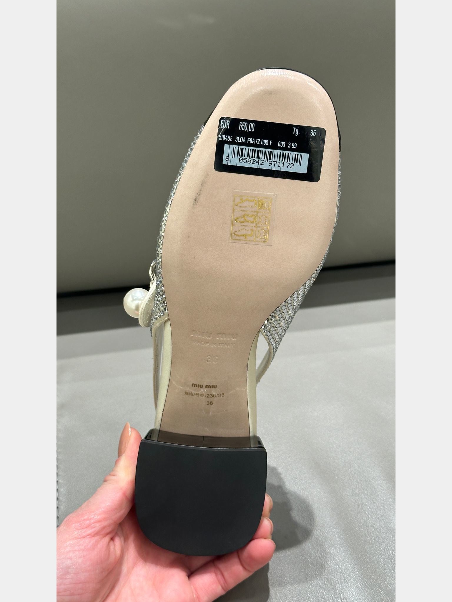 Miu Miu Embellished Slingback PumpsMiu Miu