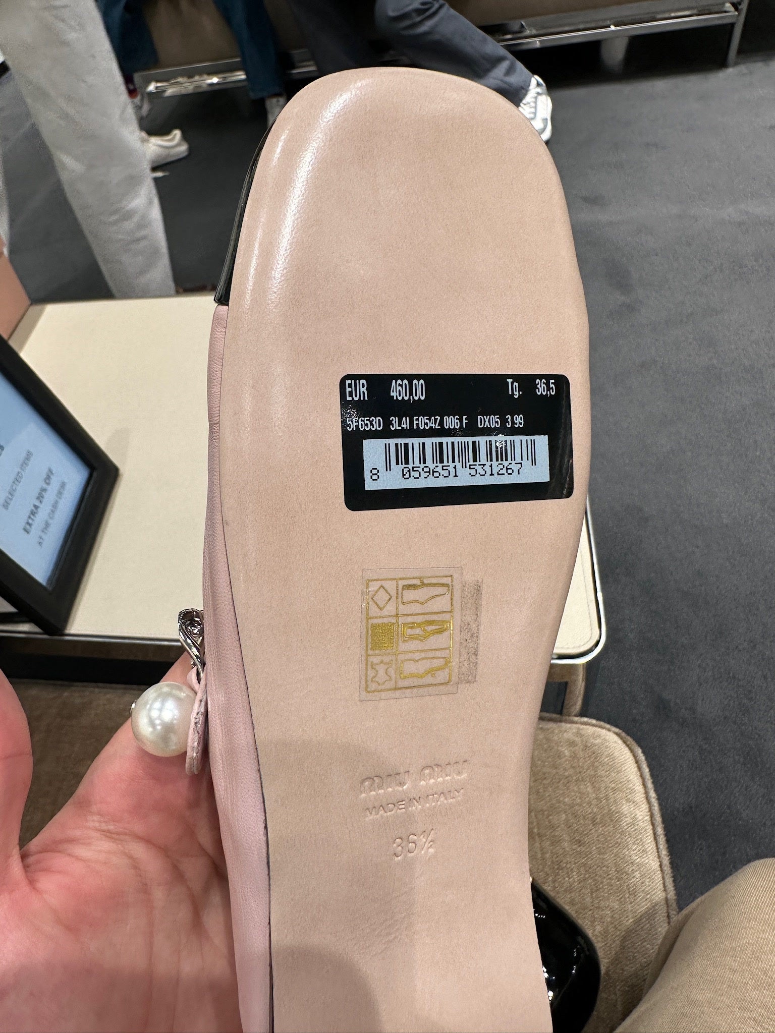 Miu Miu Pink FlatsMiu Miu