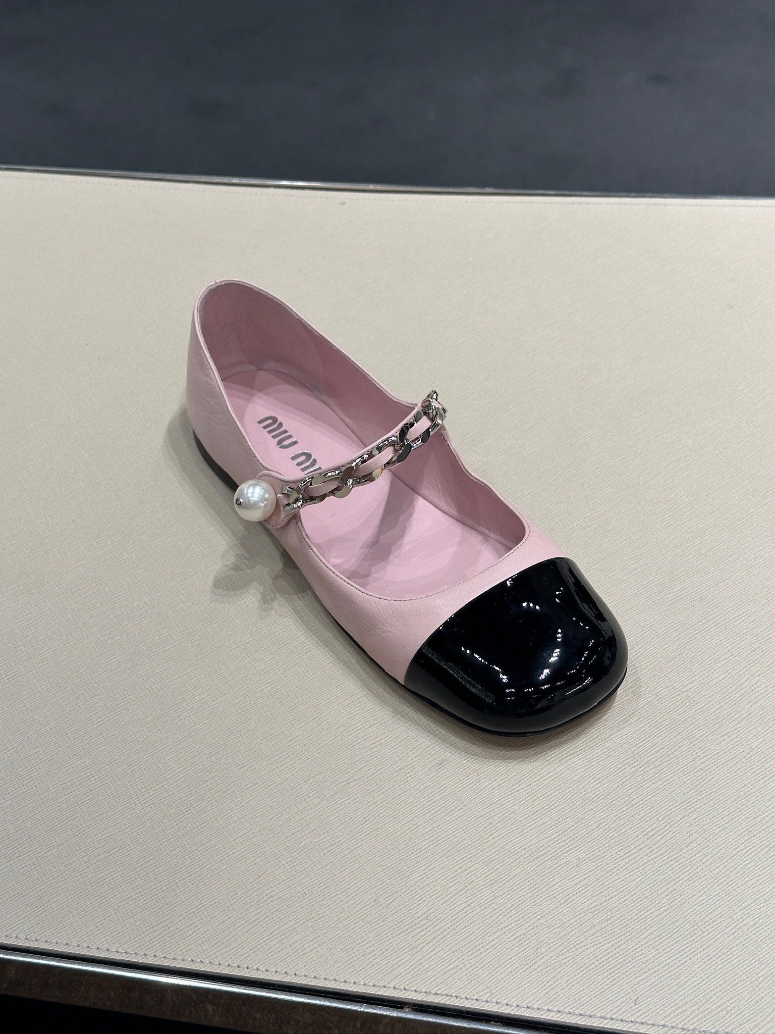 Miu Miu Pink FlatsMiu Miu