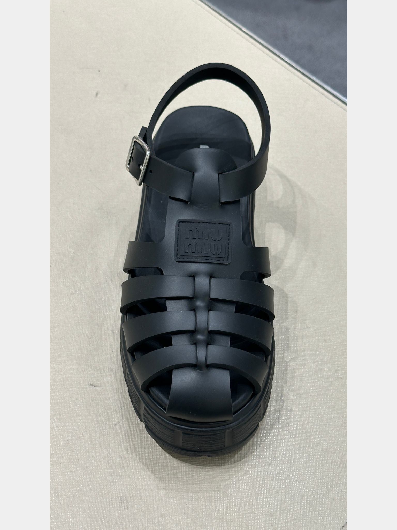 Miu Miu Sandals blackMiu Miu