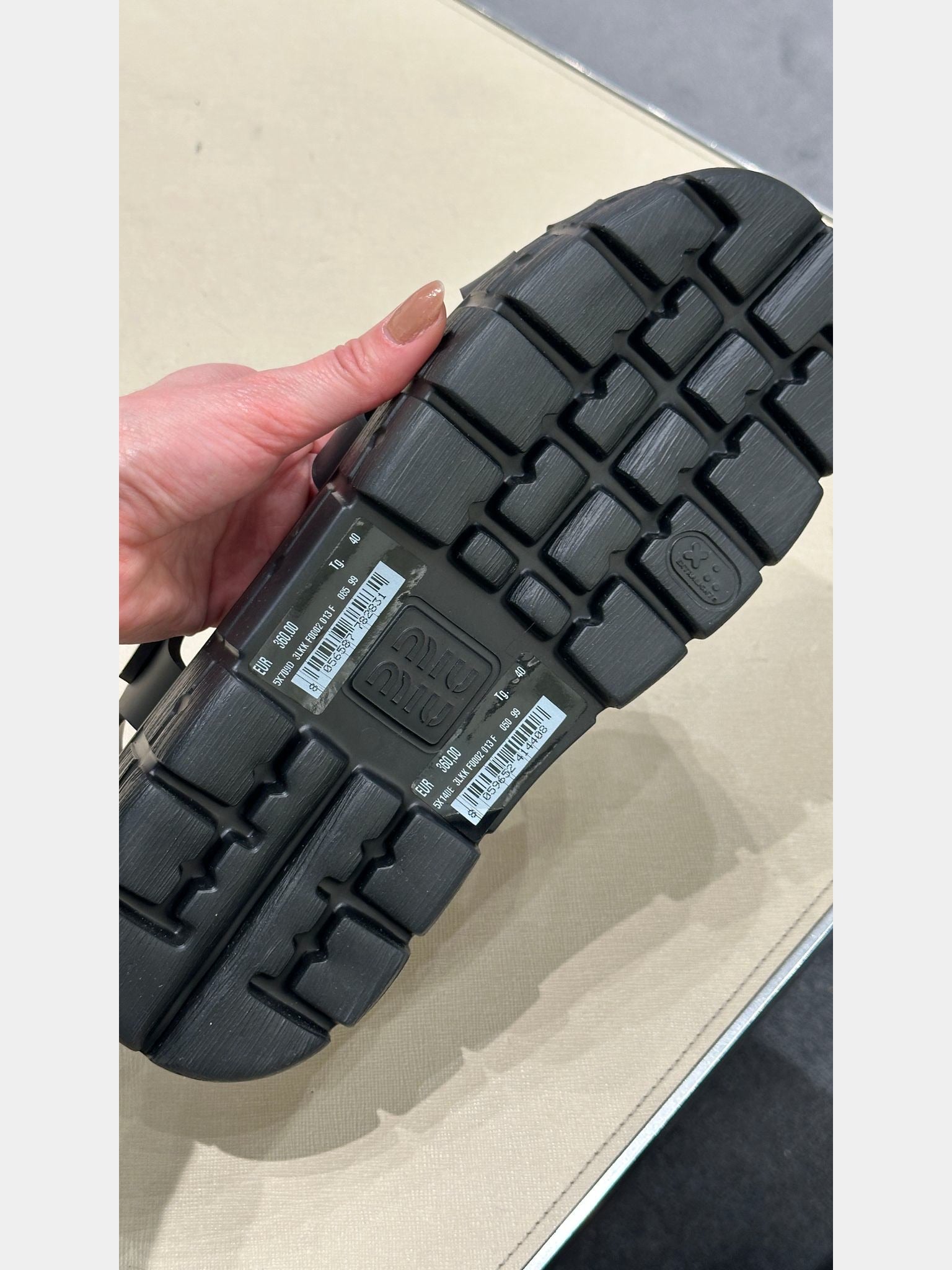 Miu Miu Sandals blackMiu Miu