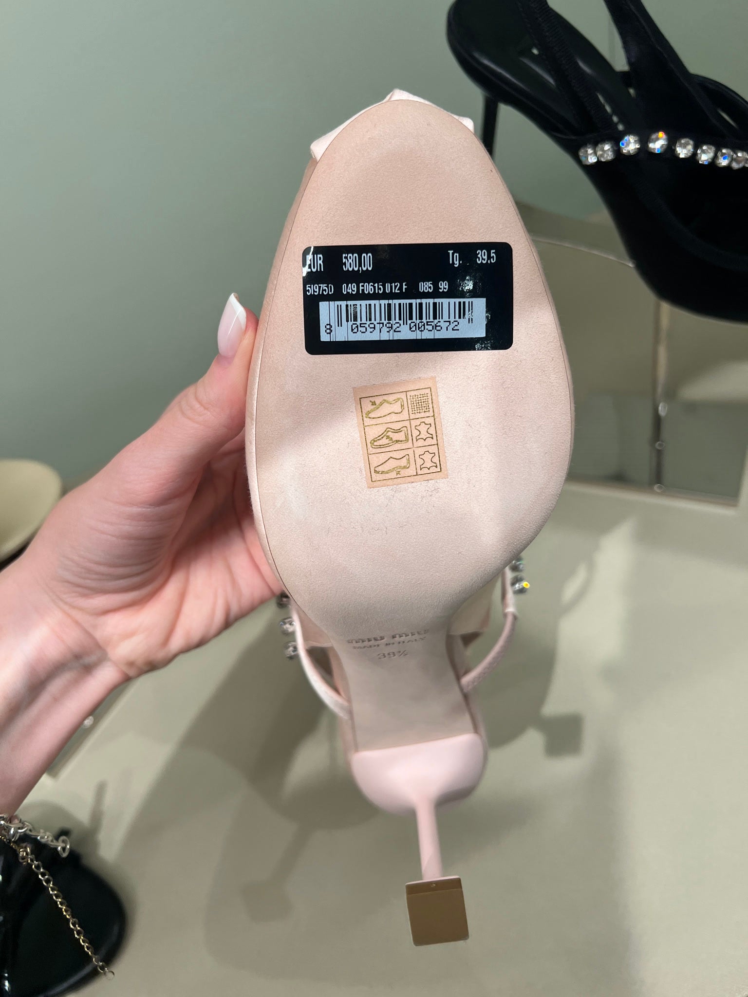 Miu Miu Satin slingback pumps pinkMiu Miu